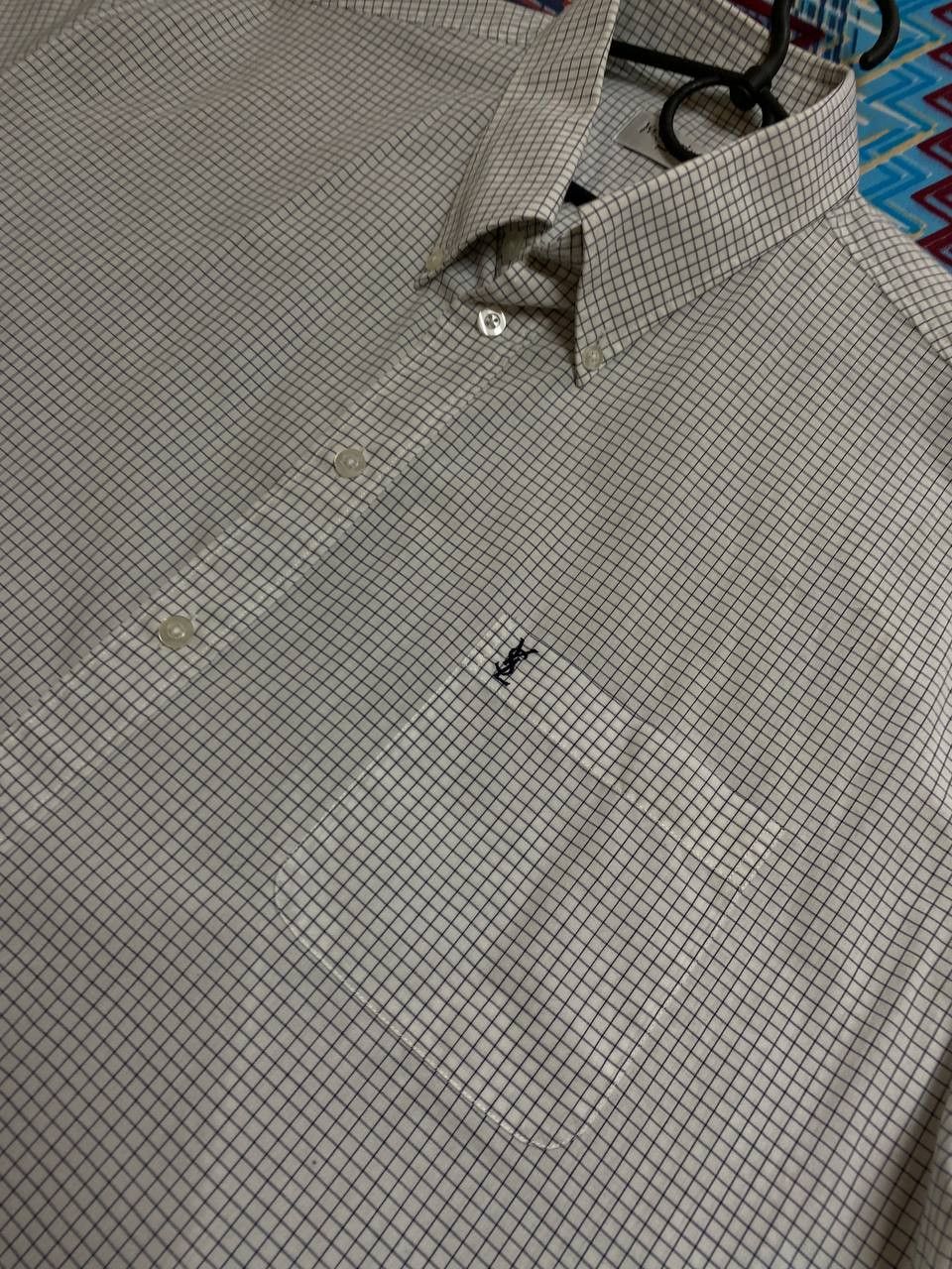 Yves Saint Laurent Vintage Y2K Yves Saint Laurent shirt streetwear Size US XL / EU 56 / 4 - 5 Thumbnail
