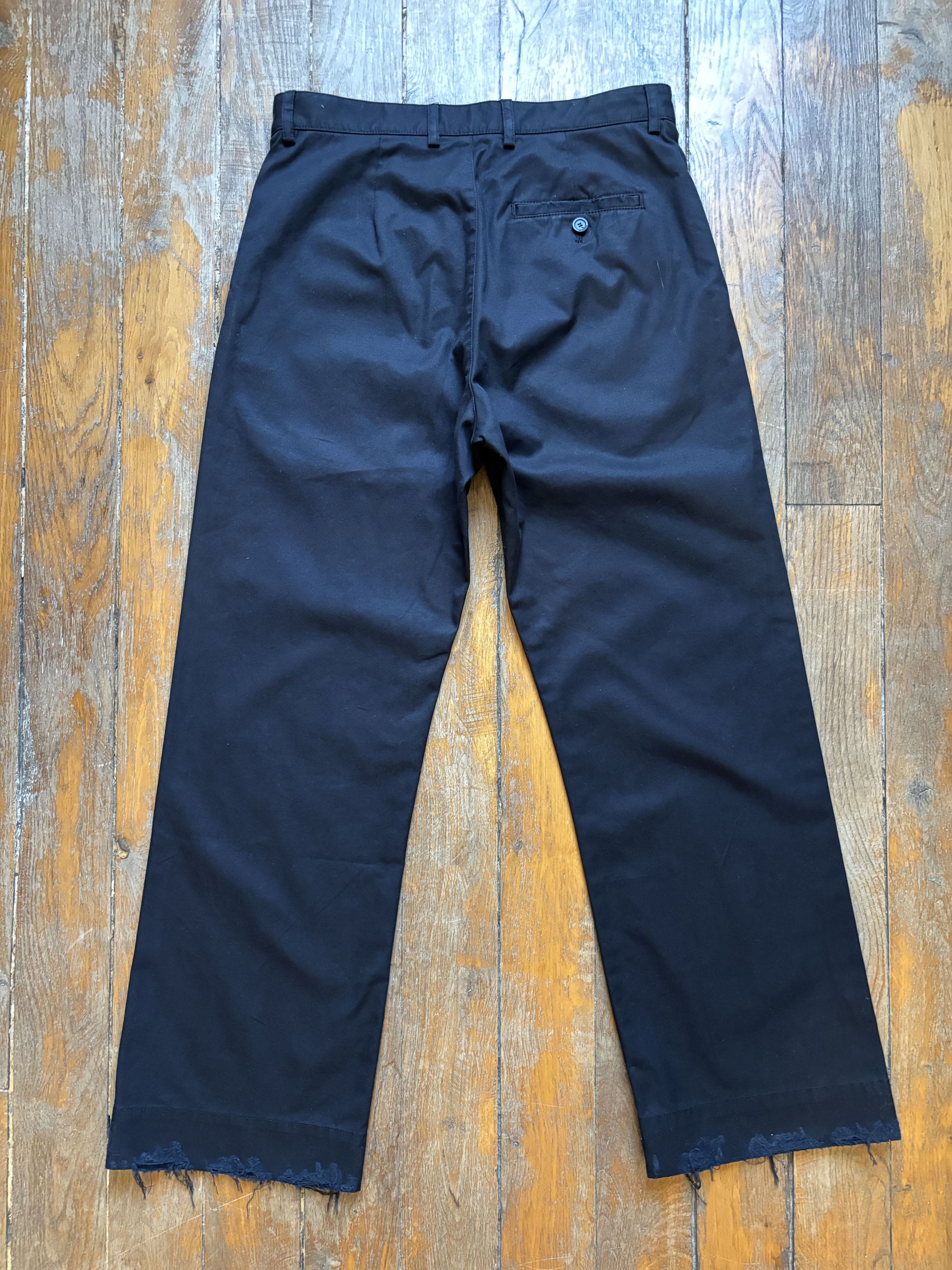 Balenciaga Balenciaga Cropped Pants Black Size US 30 / EU 46 - 7 Thumbnail