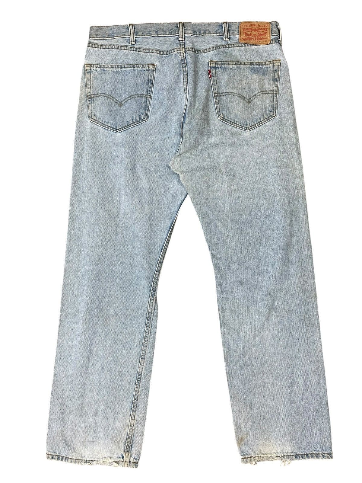 Levi's Vintage Levi’s 505 Straight Cut Faded Size US 38 / EU 54 - 2 Thumbnail