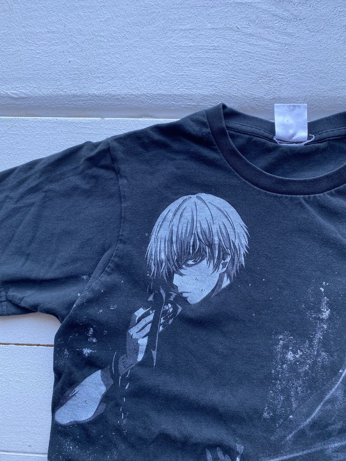 Cartoon Network × Japanese Brand × Vintage Vntg Tokyo Ghoul Kaneki Ken Graphic Tee Japanese Medium Size US M / EU 48-50 / 2 - 3 Thumbnail