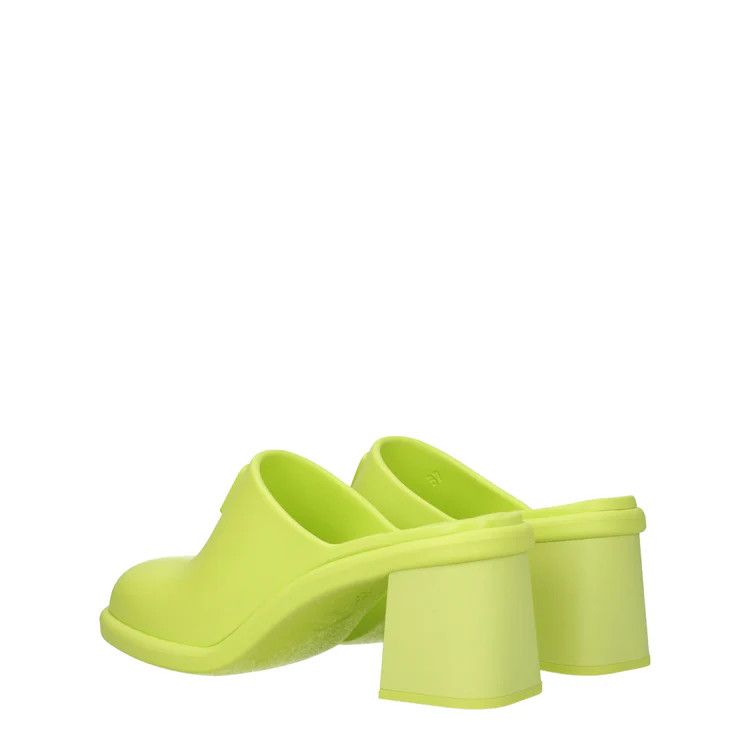 Miu Miu ob1o1e1124 Rubber Slippers in Green Size US 9 / IT 39 - 4 Thumbnail