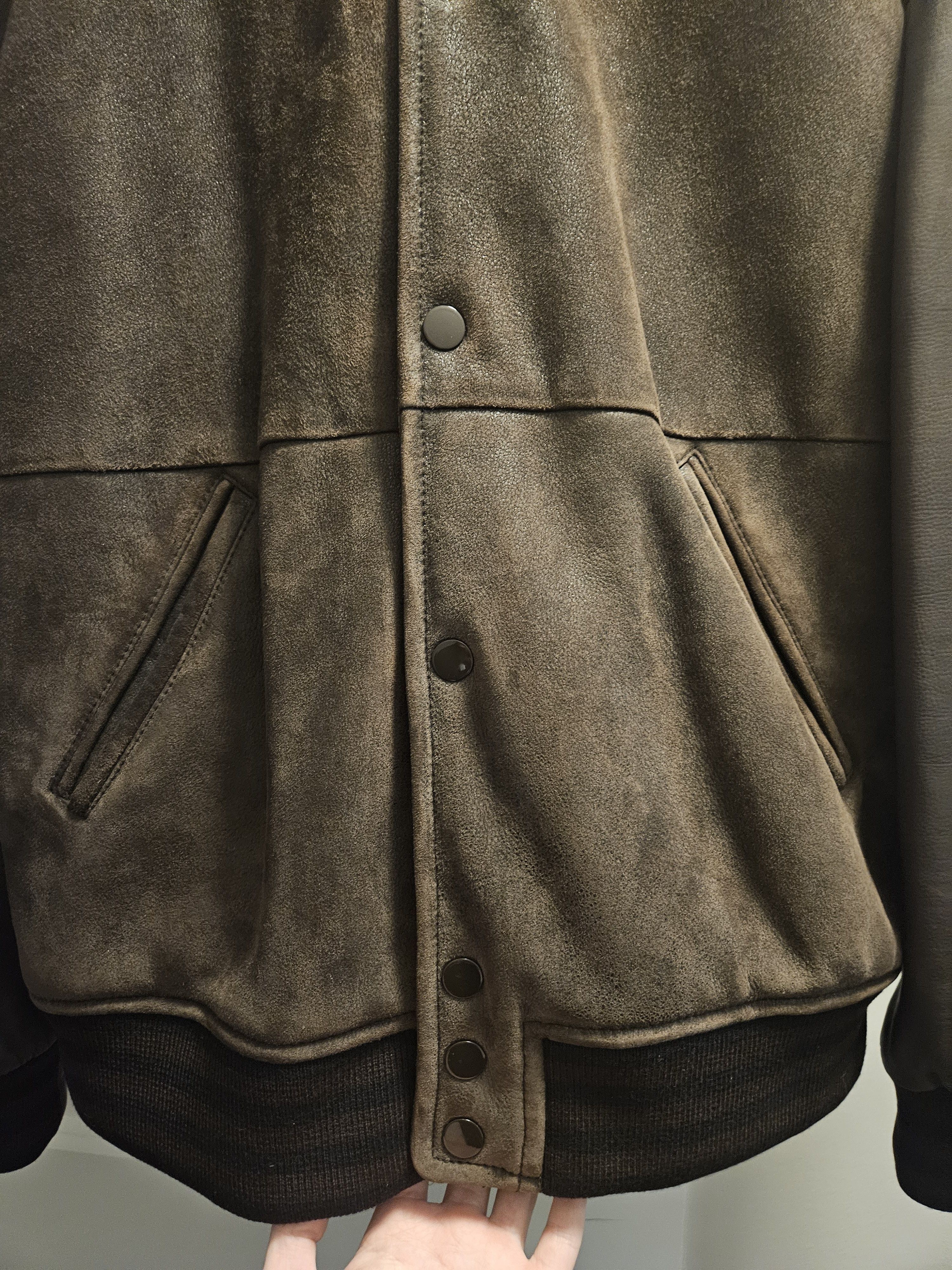 Givenchy Riccardo Tisci Lambskin Leather Bomber Vest Double Jacket Size US L / EU 52-54 / 3 - 4 Thumbnail