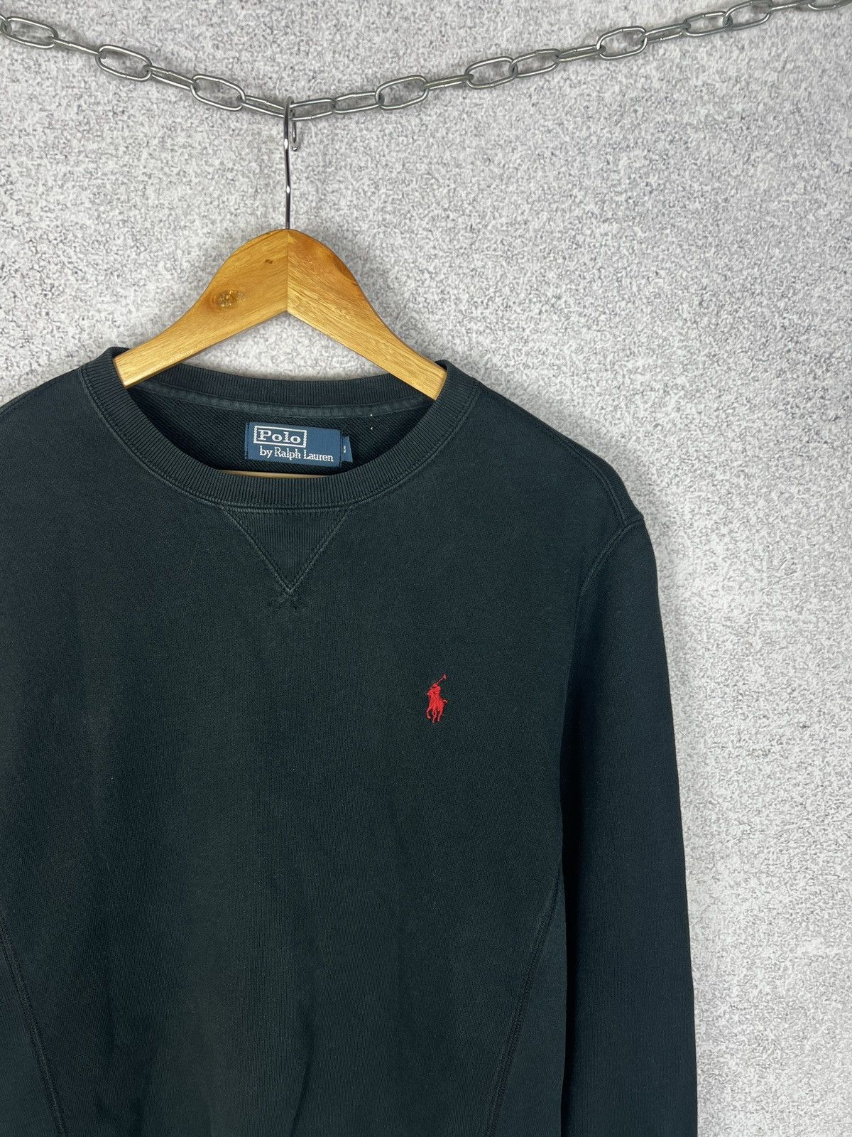 Polo Ralph Lauren Vintage Polo Ralph Lauren Sun Faded Crewneck Sweatshirt Size US S / EU 44-46 / 1 - 2 Thumbnail