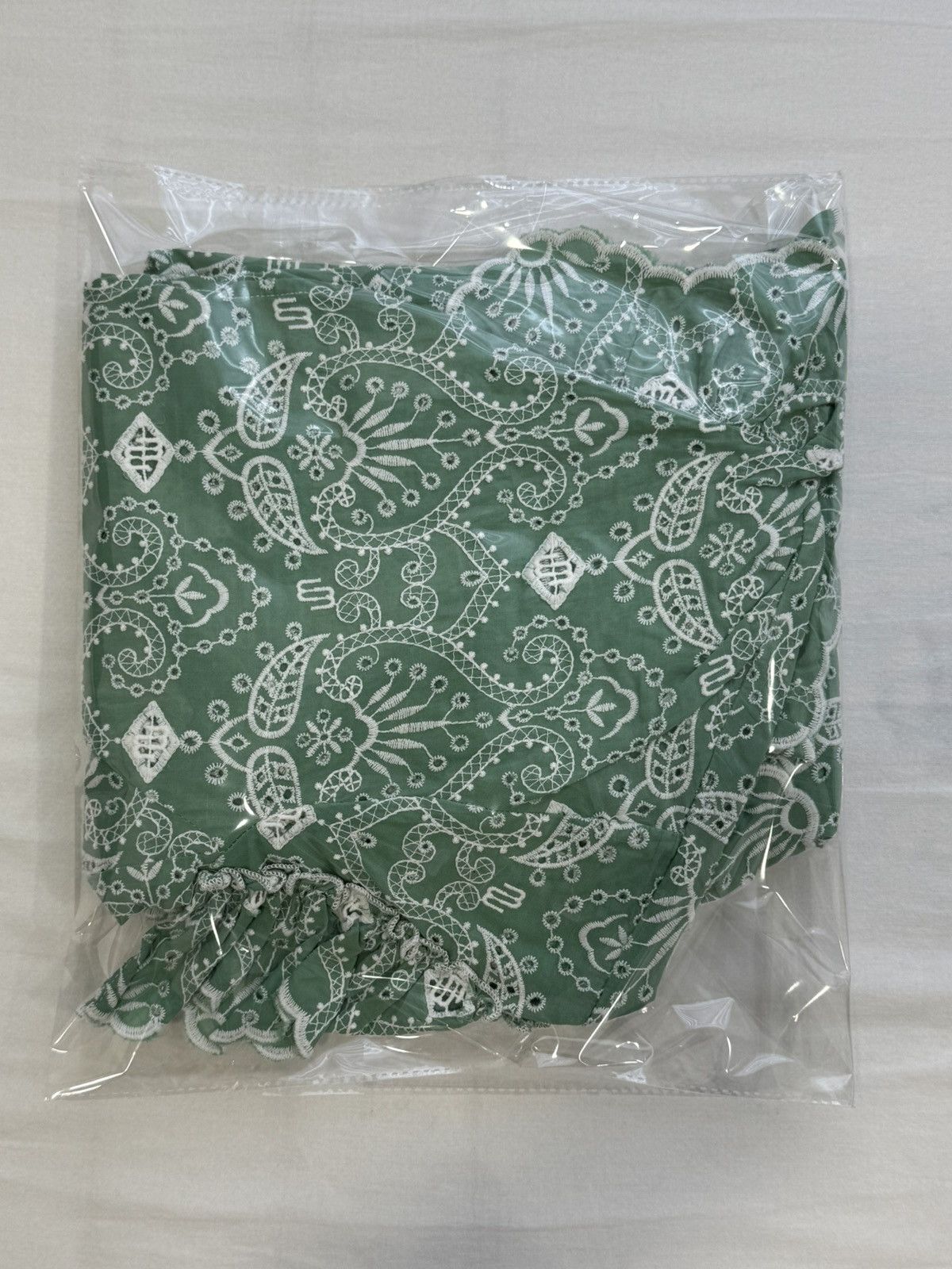 Maje Maje Embroidered Cotton Dress Green Retail $535 Size L / US 10 / IT 46 - 7 Thumbnail