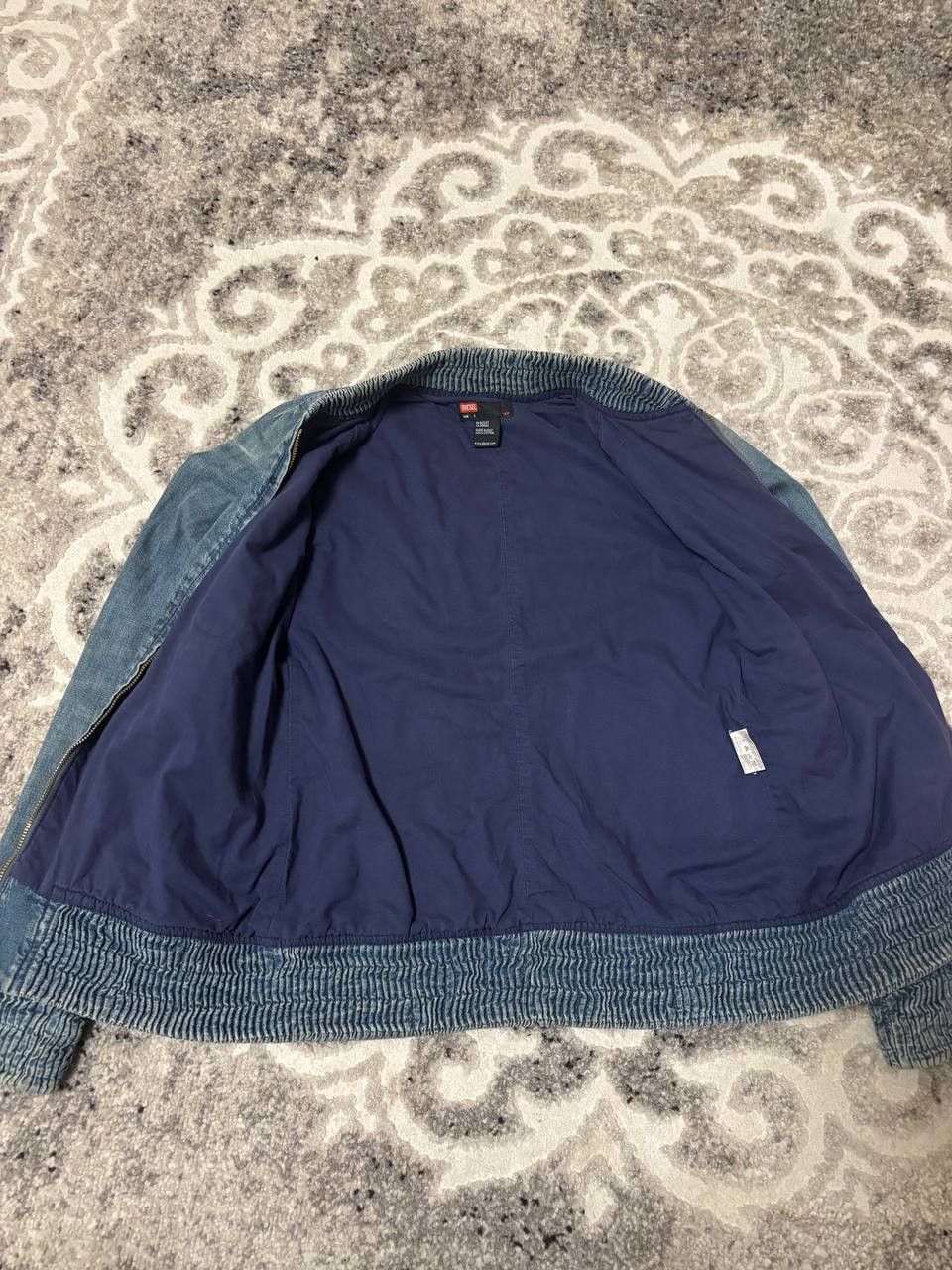 Diesel Diesel Made in Italy Vintage Denim Bomber Jacket - Small Size US S / EU 44-46 / 1 - 9 Thumbnail