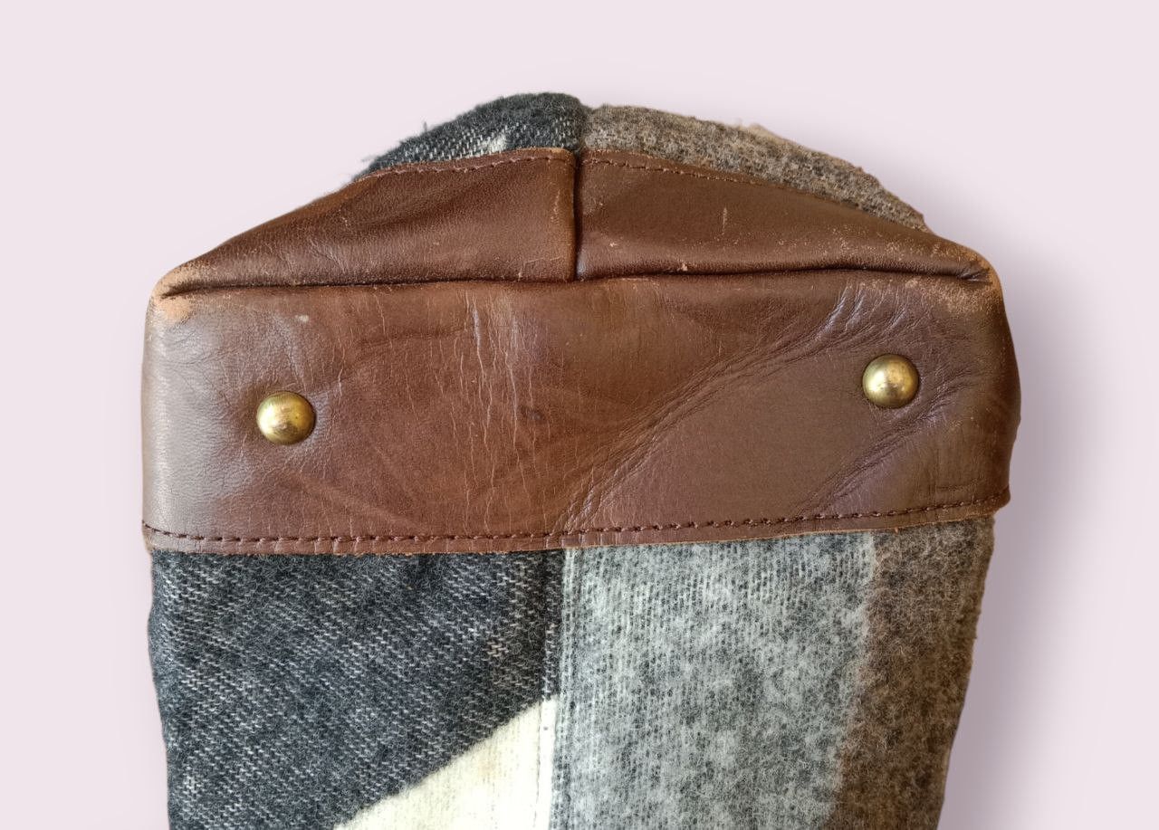 Japanese Brand Vintage F.D per fil d'araignee Blanket Tote Bags Size ONE SIZE - 10 Thumbnail