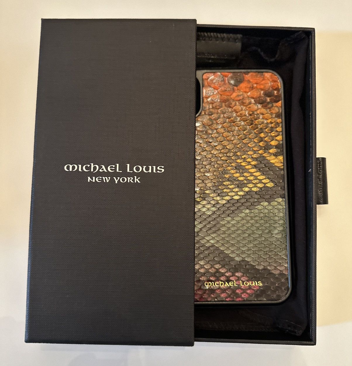 Michael Louis Michael Louis IPhone XR Snakeskin Case Size ONE SIZE - 3 Thumbnail