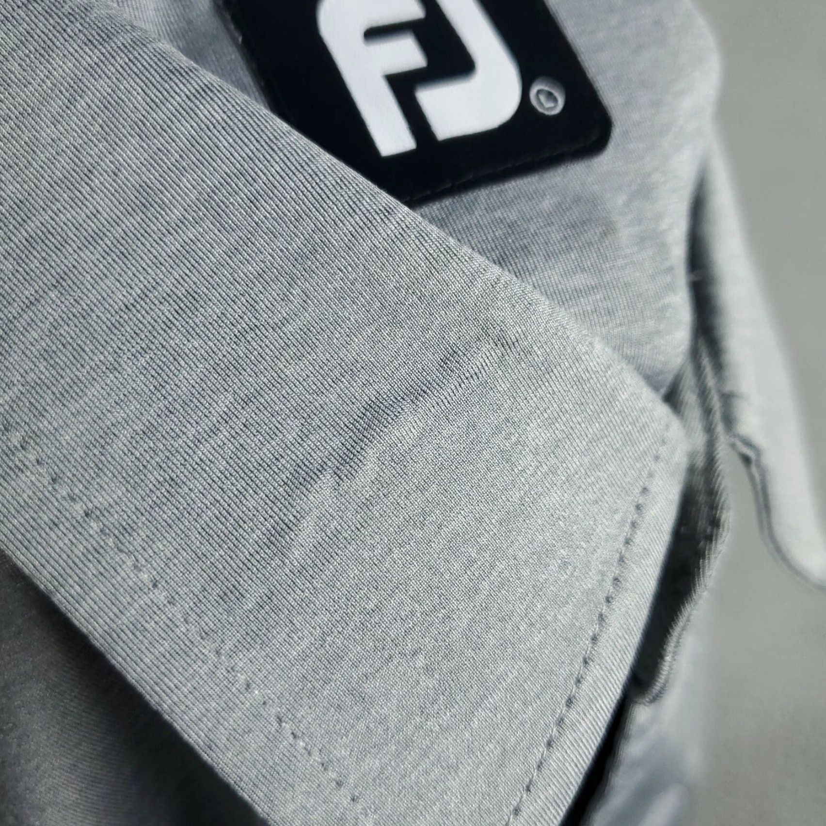 Footjoy FootJoy FJ Golf Polo Shirt Gray Solid Short Sleeve Mens Large Size L Shirt Polo Short Sleeve Gray FootJoy FJ Golf Polo Shirt Mens Large Size US L / EU 52-54 / 3 - 3 Thumbnail