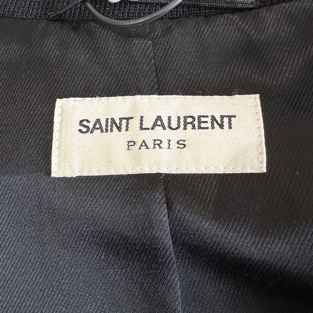 Saint Laurent Paris Saint Laurent Black Shark Long Sleeve Jacket Size XXS / US 00 / IT 34 - 7 Thumbnail