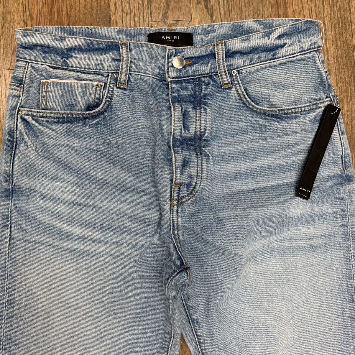 Amiri Amiri Japanese Selvedge Straight Jeans Perfect Indigo Size US 30 / EU 46 - 2 Thumbnail