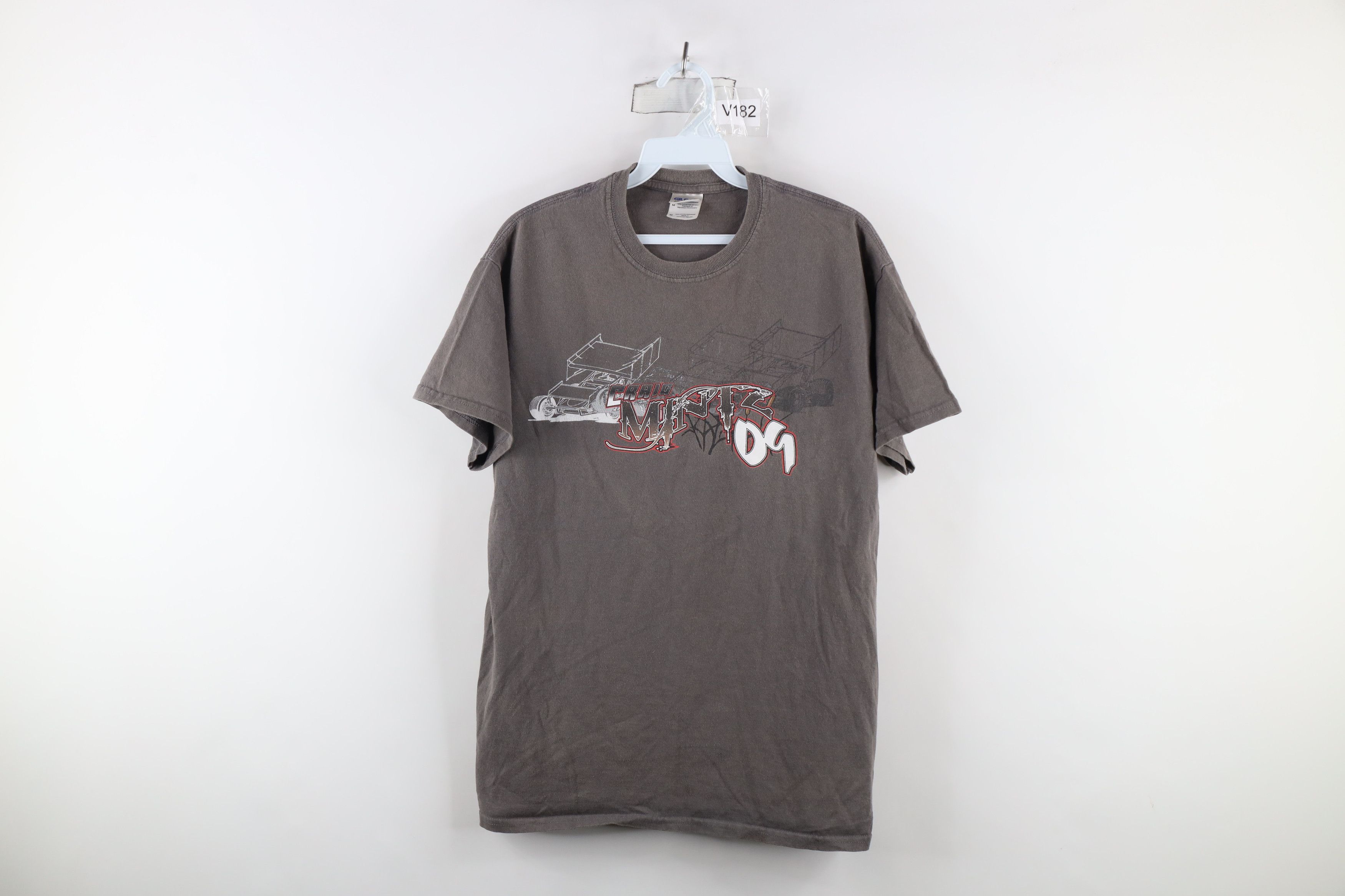 Vintage Streetwear Craig Mintz Car Racing Short Sleeve T-Shirt Gray Size US M / EU 48-50 / 2 - 1 Thumbnail