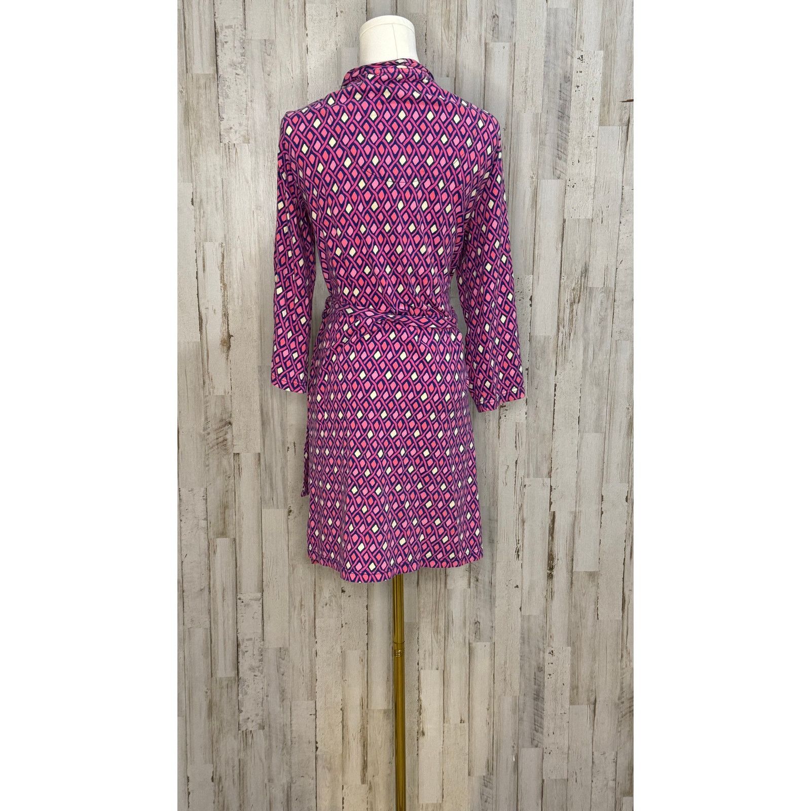 Vera Bradley Vera Bradley Women's Geometric Robe Size S/M Multicolor Size ONE SIZE - 3 Thumbnail