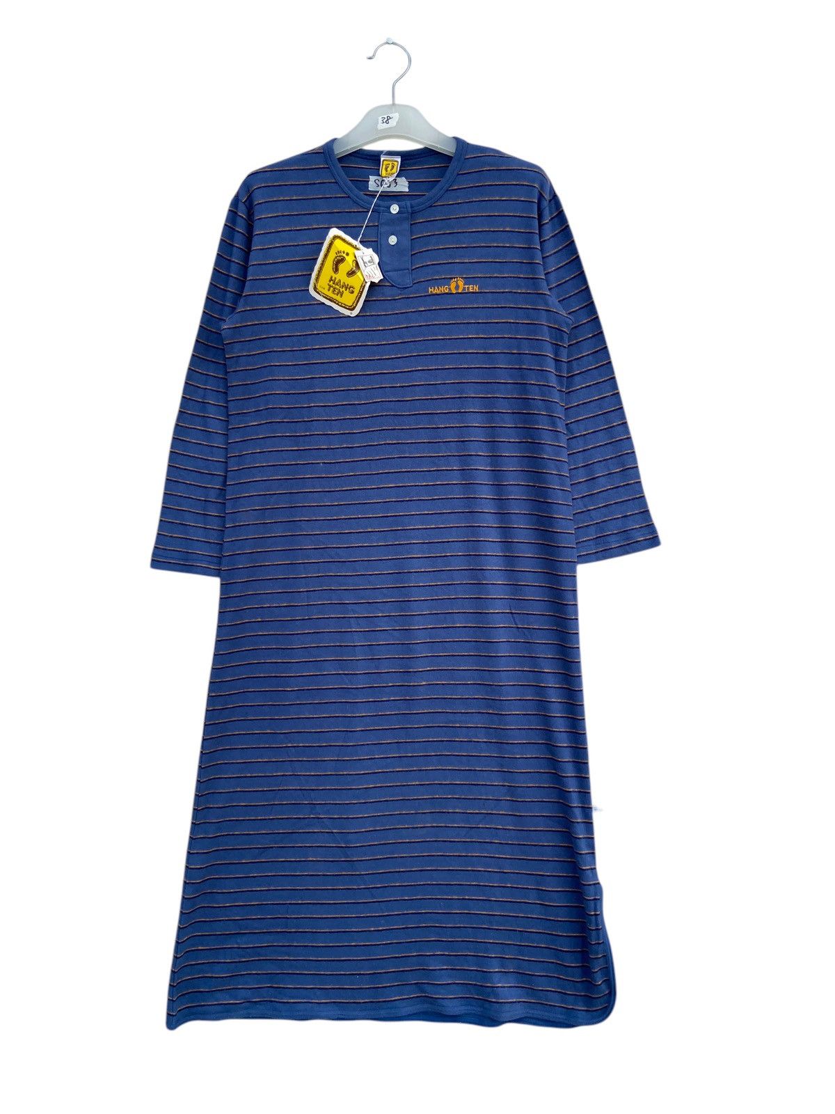 Hang Ten VINTAGE HANG TEN GOLD BAR STRIPE BLOUSE Size M / US 6-8 / IT 42-44 - 1 Thumbnail