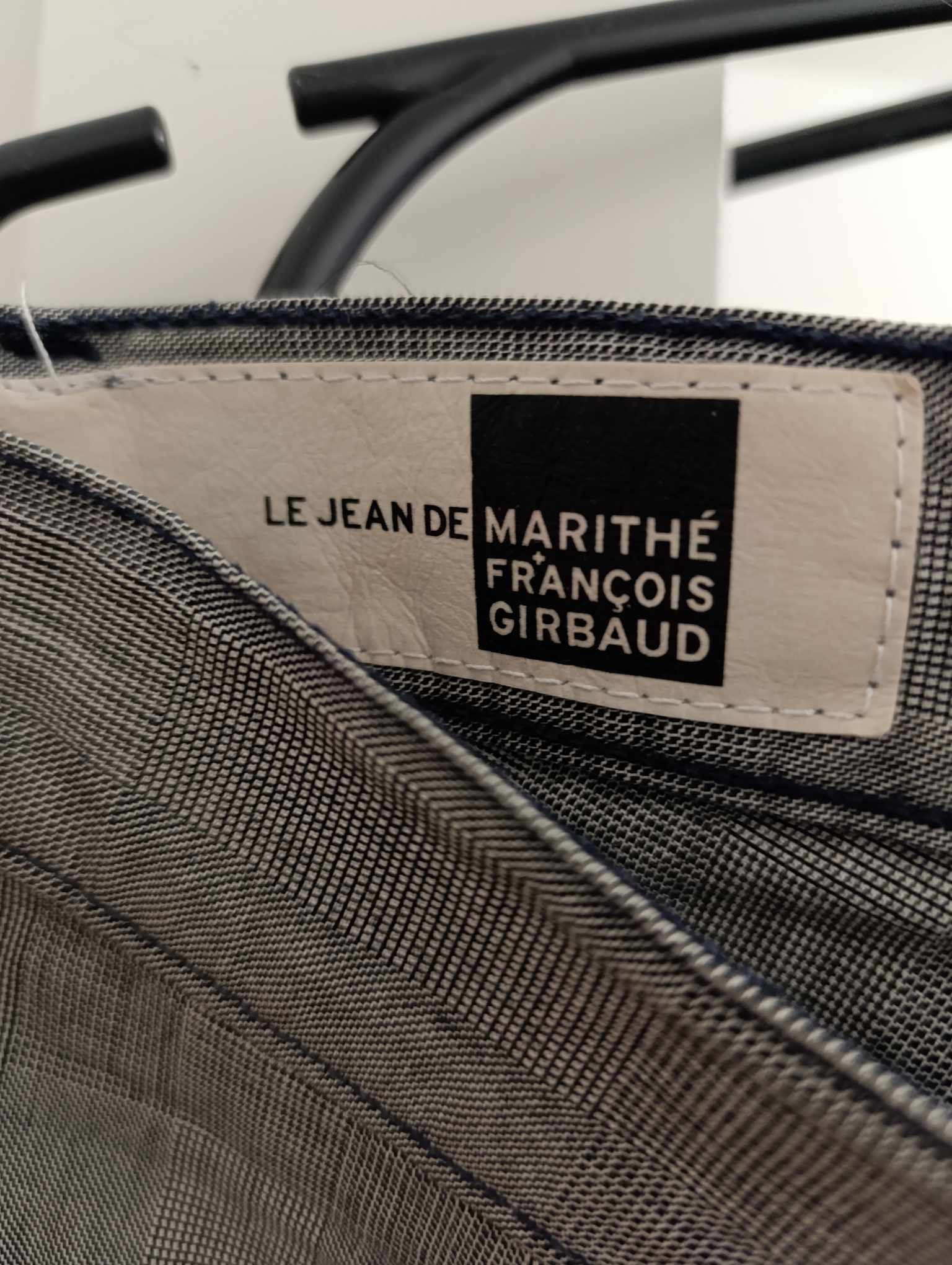 Marithe + Francois Girbaud Gray Straight Jeans by Martihe Francois Gribaud Size US 33 - 3 Thumbnail