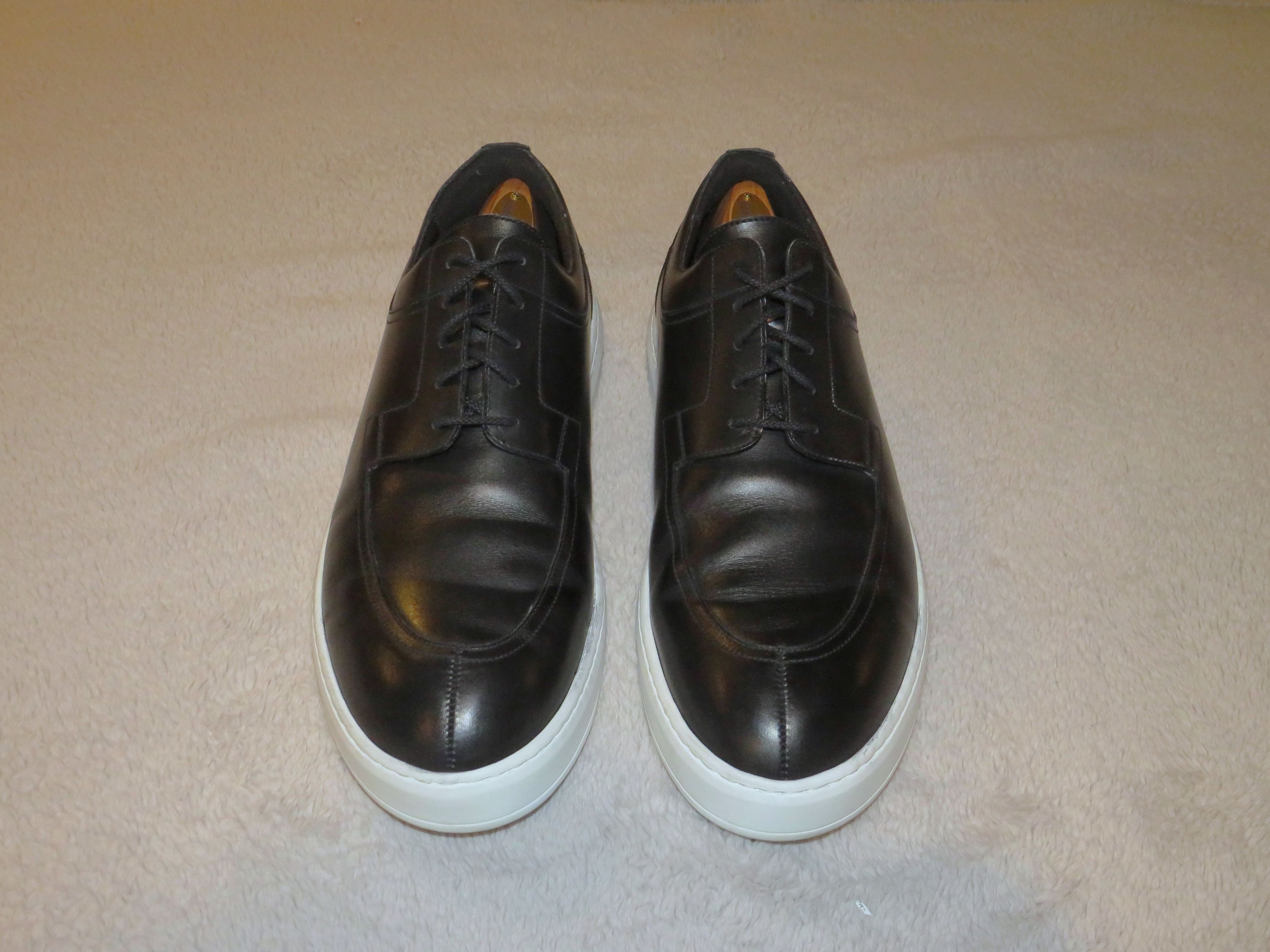 J.M. Weston Black Calf Leather On the Hunt Dress Sneaker 11 Size US 11 / EU 44 - 1 Thumbnail