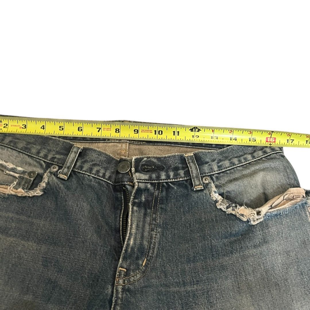 Japanese Brand × Jun Takahashi × Undercover Undercover 68 Green Yarn Denim Size 4 ZOZOTOWN Size US 32 / EU 48 - 7 Thumbnail