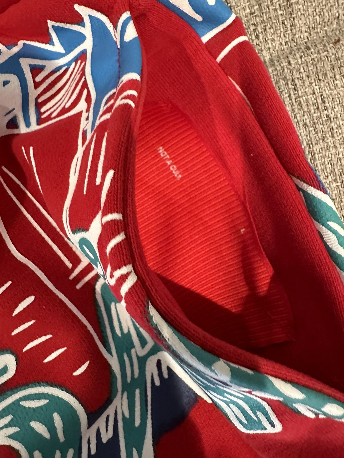 Rap Tees SAINt JHN Journal Entry 1 - Shorts - Red/Large Size US 32 / EU 48 - 6 Thumbnail