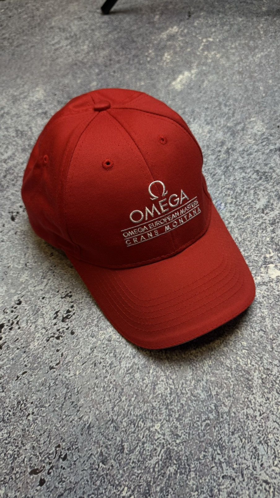 Omega Hat - 2024 Red Adjustable baseball cap OS