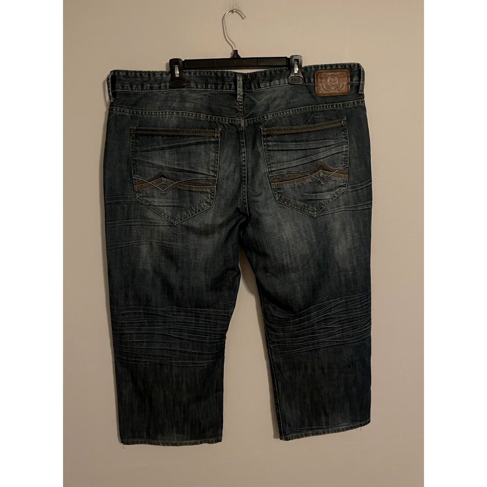 Vintage I Jeans by Buffalo Taylor Easy Straight Medium Wash Denim Jeans Men's 44x27 Blue Size US 44 / EU 60 - 4 Thumbnail