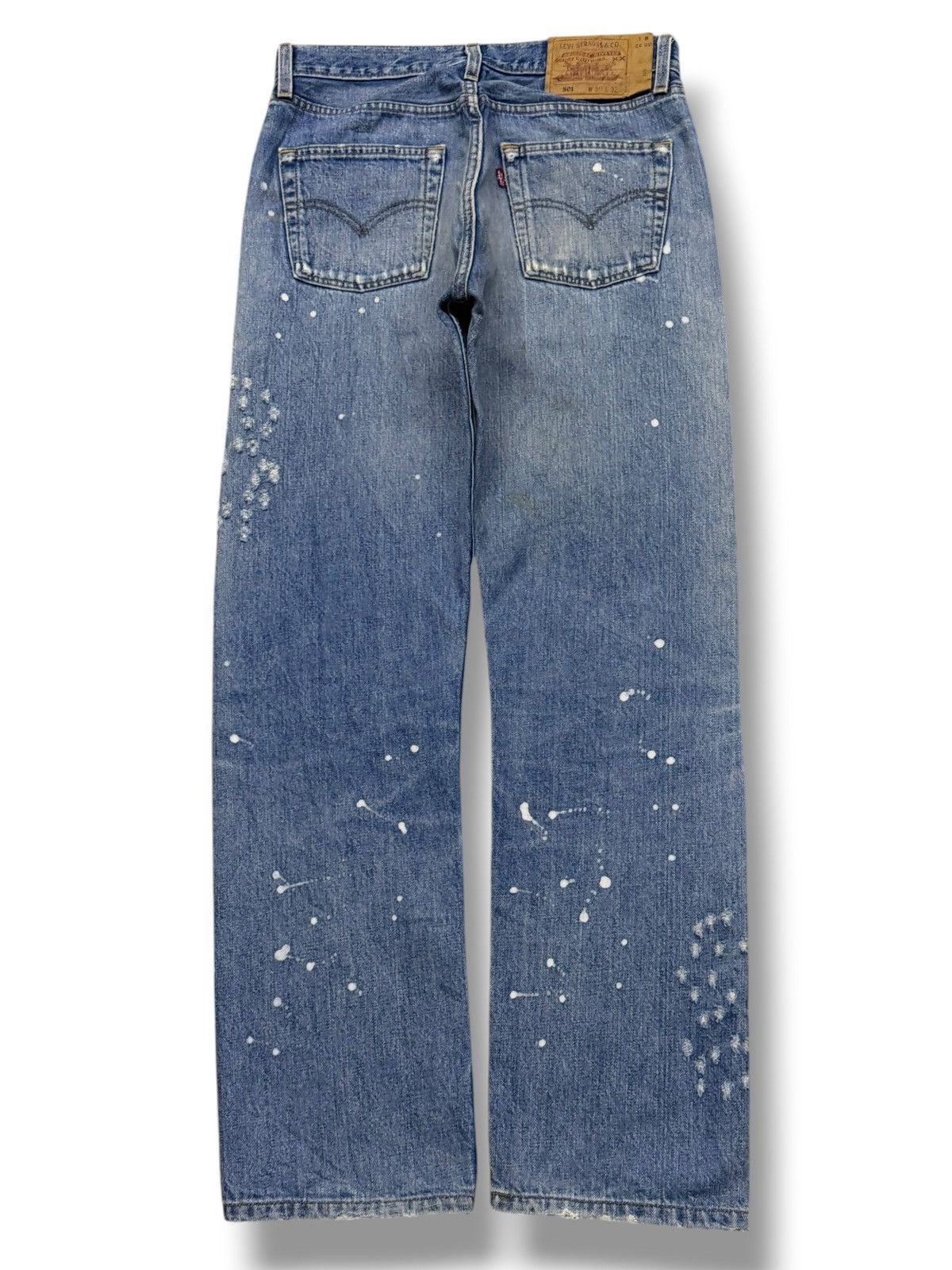 Levi's Vintage 90s Levi’s 501 USA Jeans | Regular Straight | W30 Size US 30 / EU 46 - 3 Thumbnail