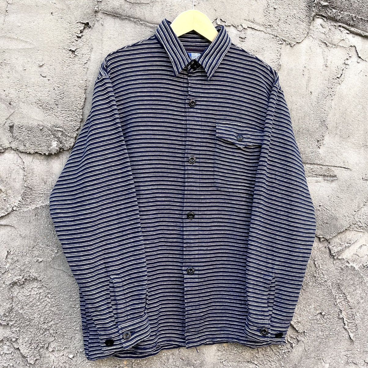 Sugar Cane Sugar Cane Indigo blue Outer shirt Size US XL / EU 56 / 4 - 2 Thumbnail