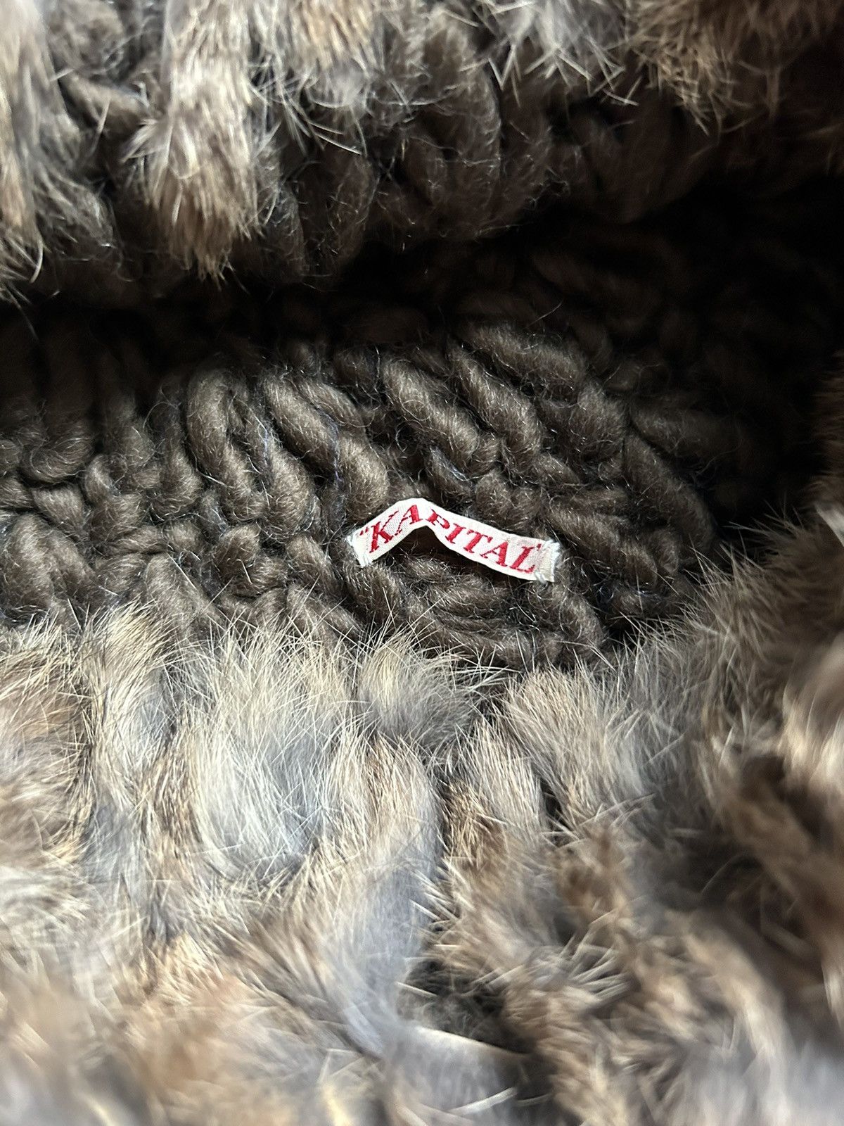 Kapital × Kapital Kountry Kapital boa cap fur beanie Size ONE SIZE - 4 Thumbnail