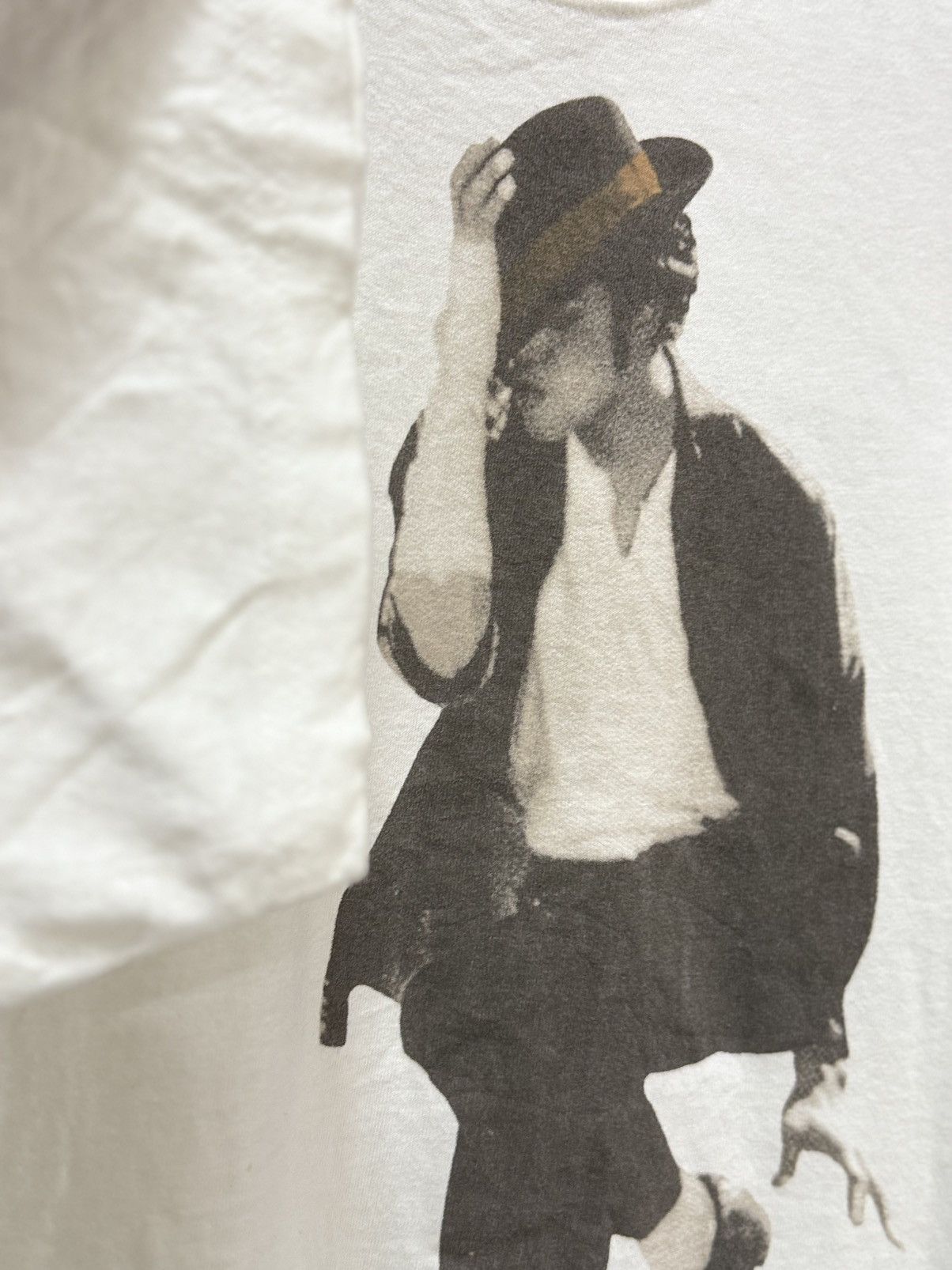 Band Tees Vintage Michael Jackson King Of Pop Merchandising Tee Size US M / EU 48-50 / 2 - 7 Thumbnail