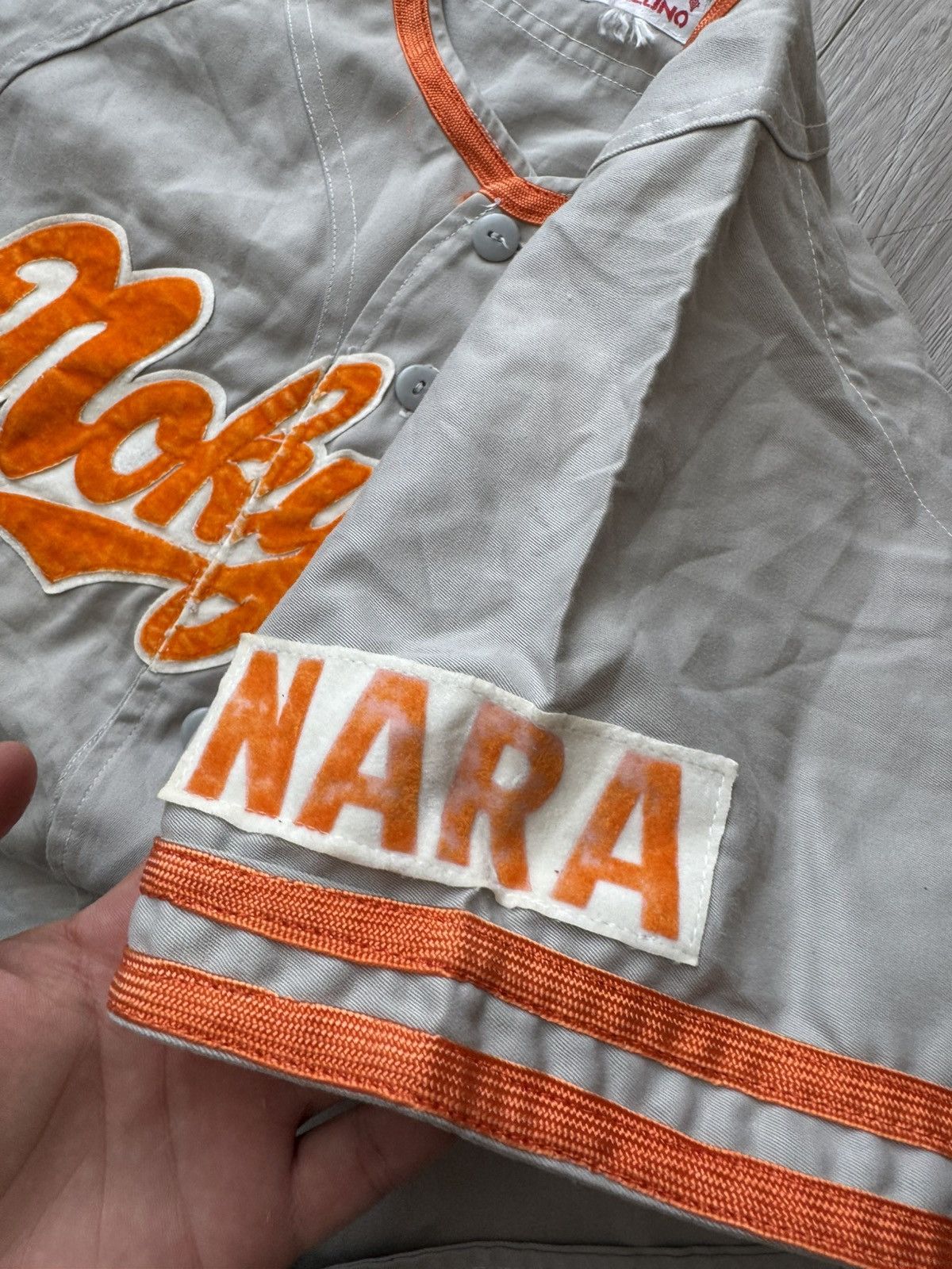 Mizuno 🔥 Vintage Mizuno “Nokiyoro” Game Jersey NARA #11 Japan L! Size US L / EU 52-54 / 3 - 6 Thumbnail