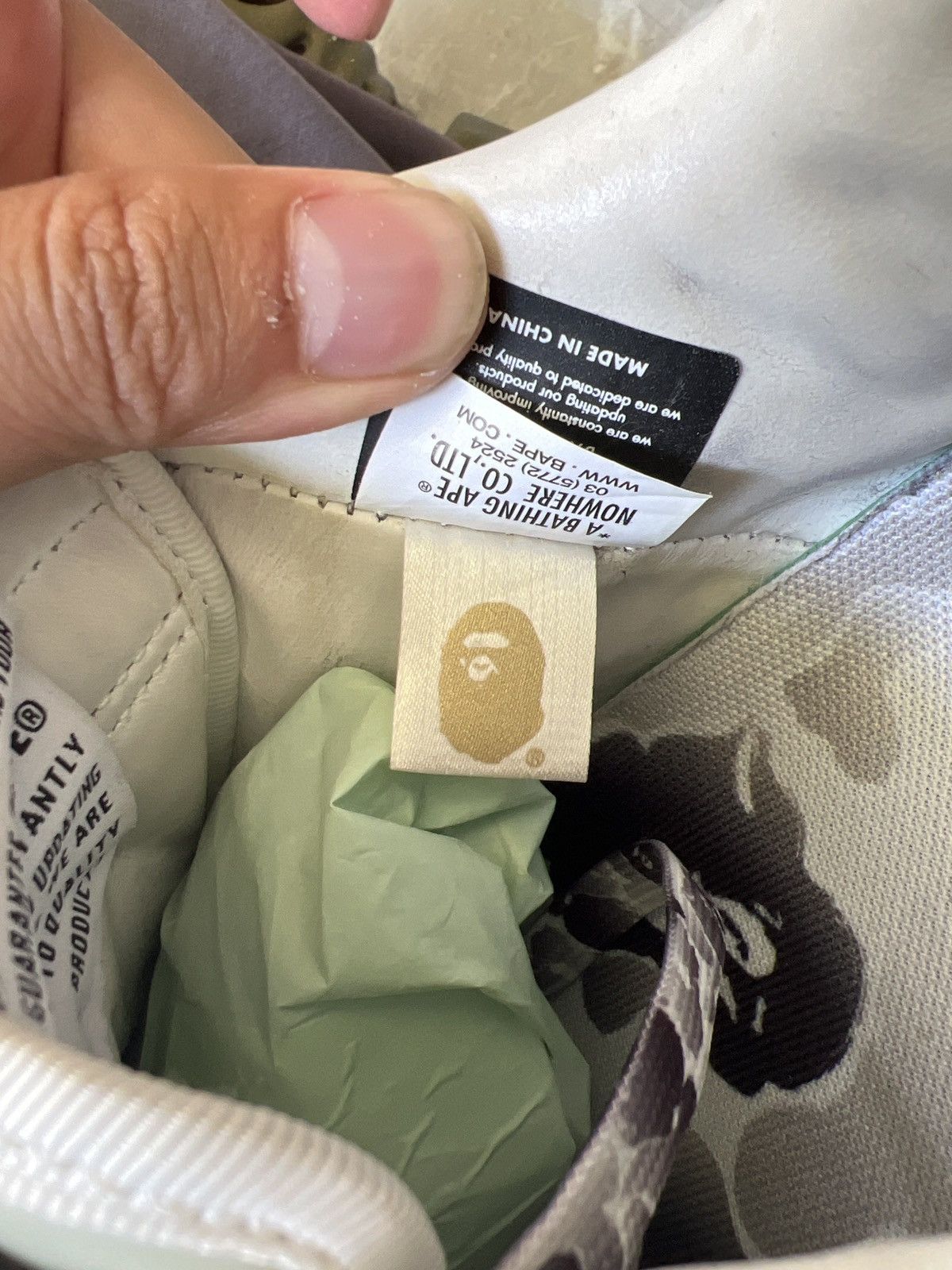 Bape Bape Sta Camo Grey Anniversary 11th Size US 10 / EU 43 - 7 Thumbnail