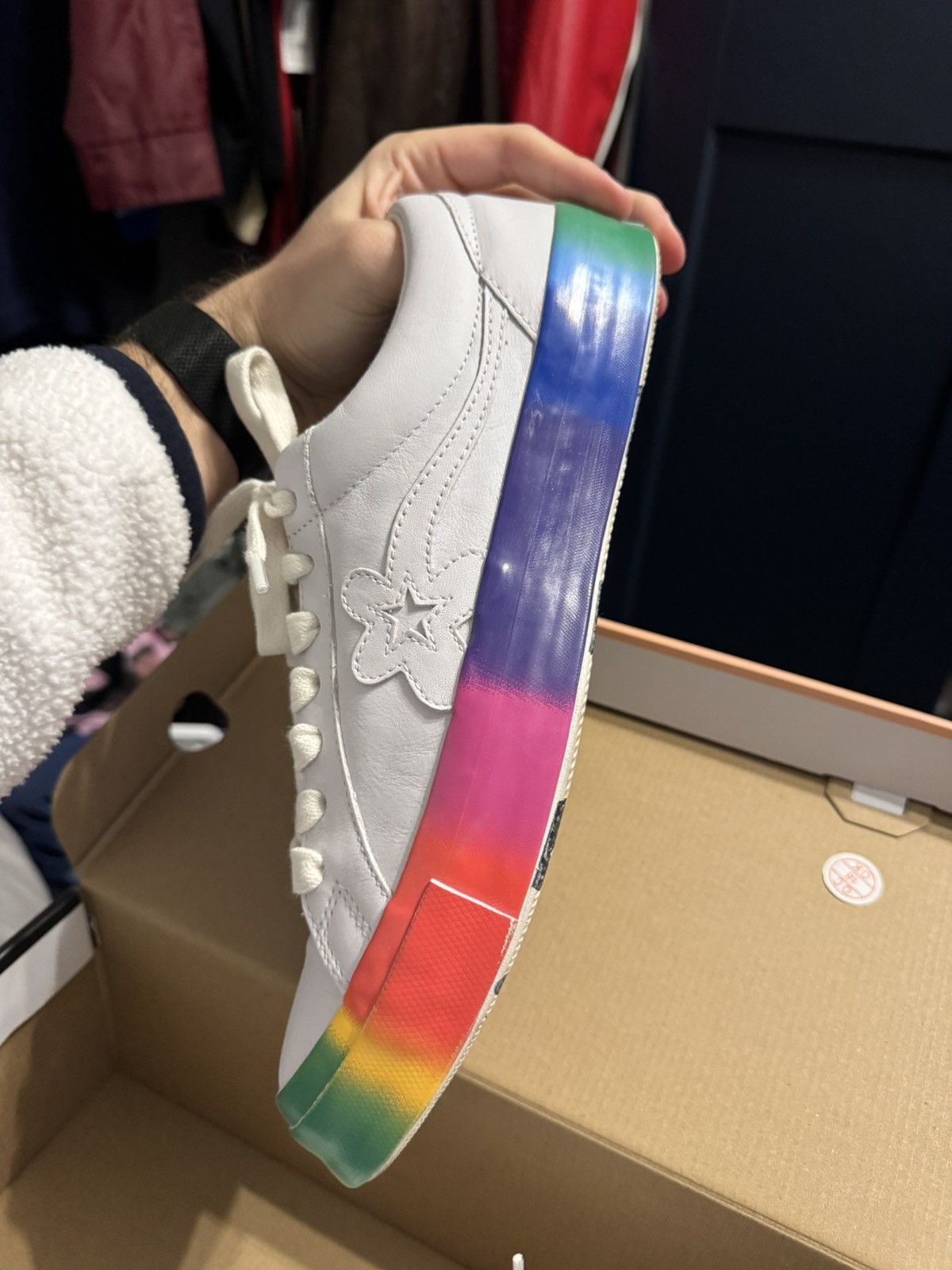 Golf Wang RAINBOW GOLF SNEAKERS Size US 10.5 / EU 43-44 - 6 Thumbnail