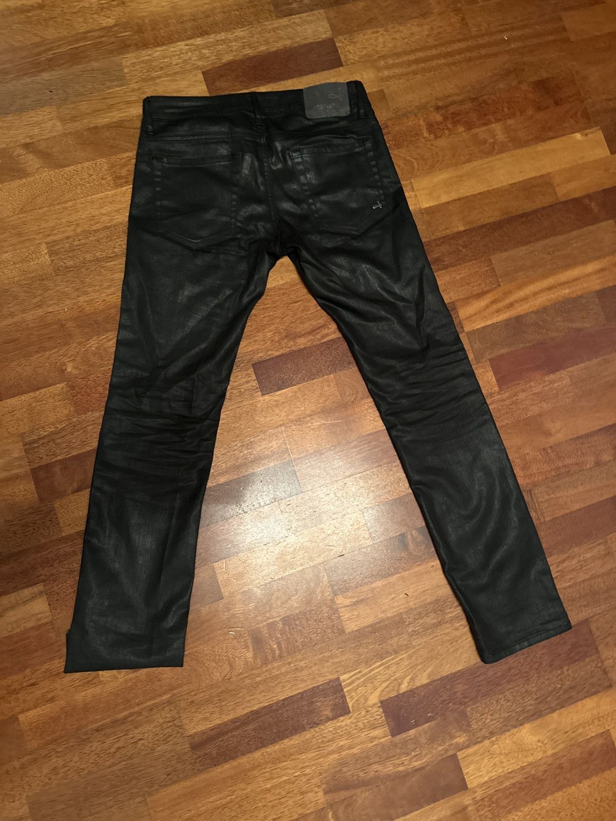 Absolut Joy Waxed Denim „American Flag“ Jeans Size US 32 / EU 48 - 2 Thumbnail