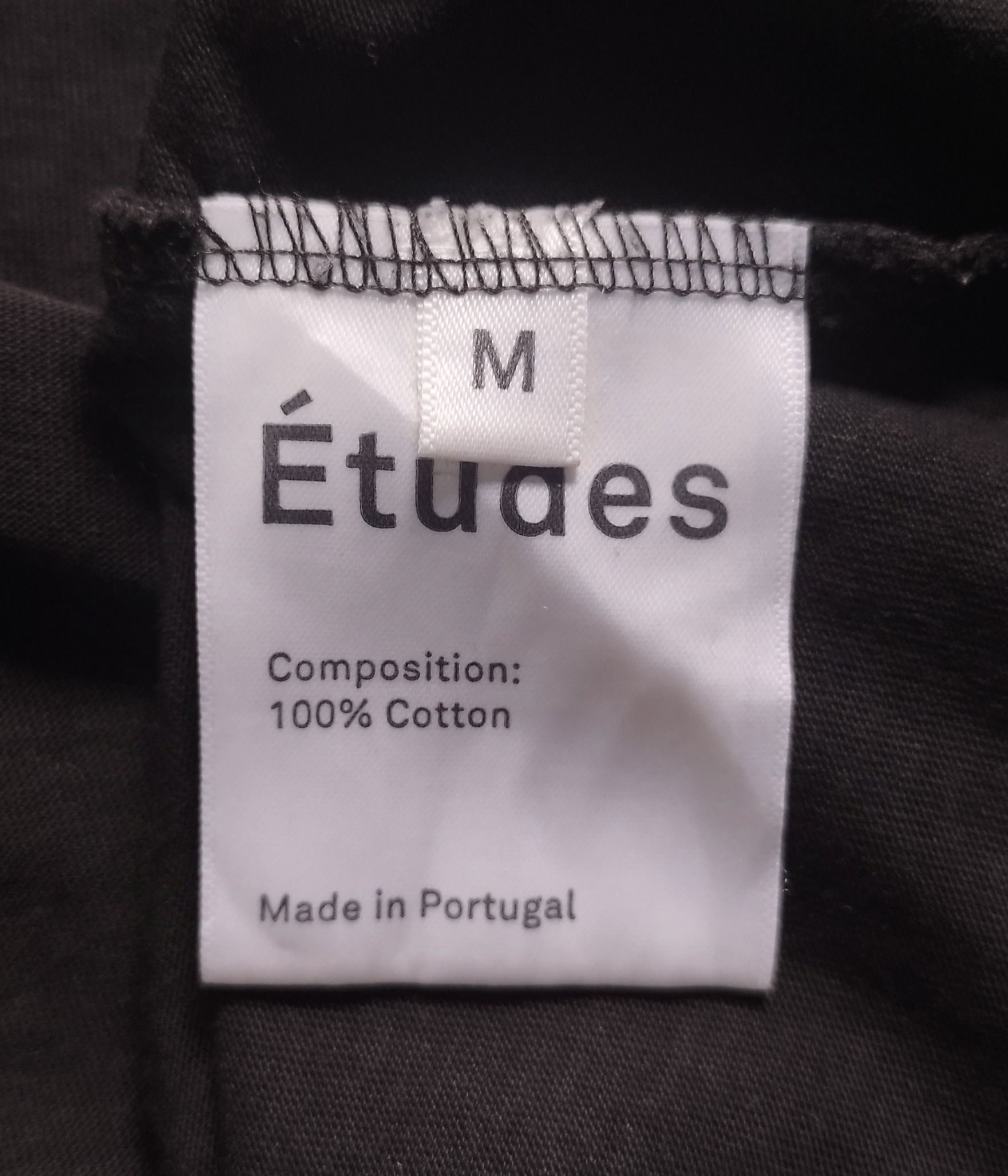 Etudes Etudes big logo t-shirt Size US M / EU 48-50 / 2 - 4 Thumbnail
