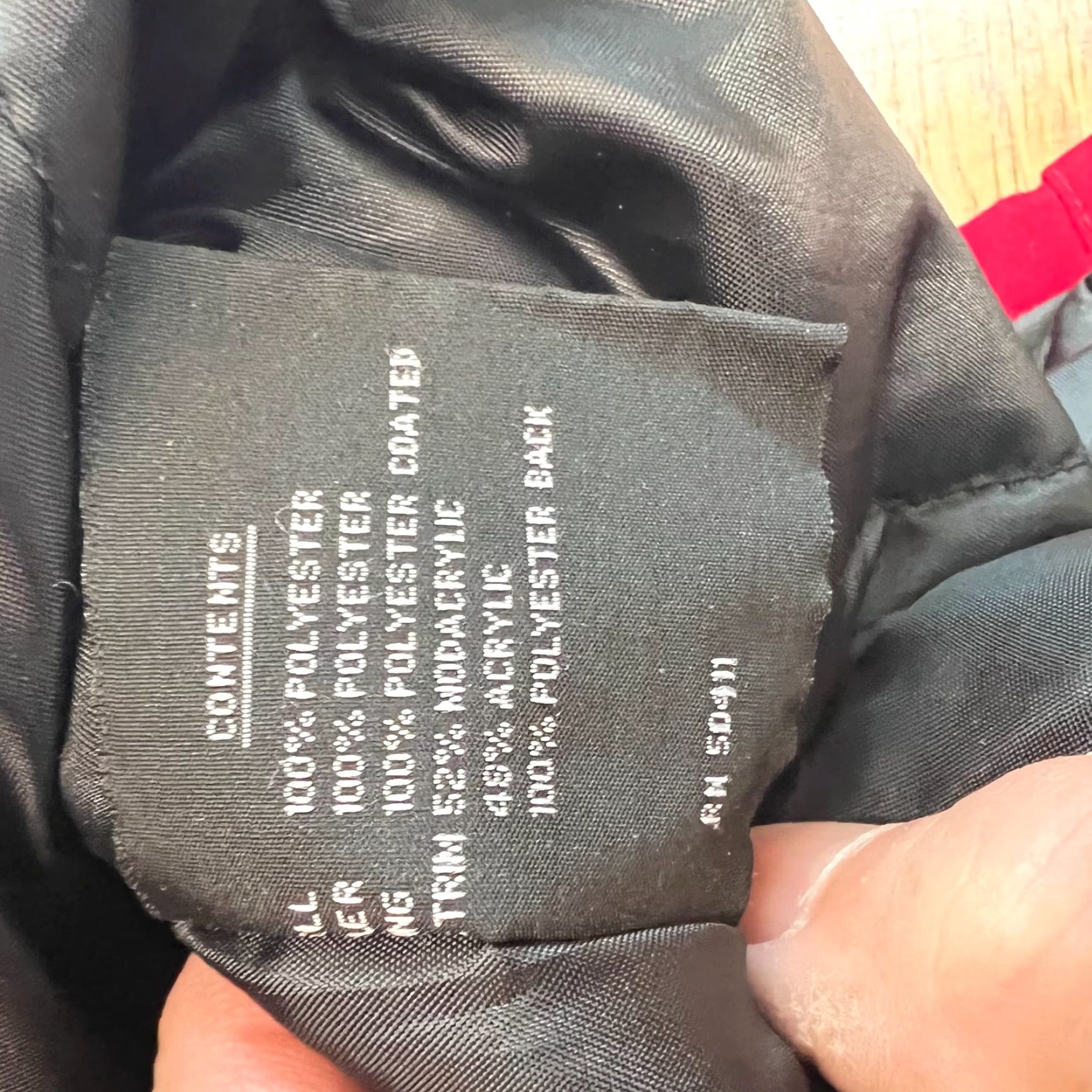 Vintage Fleet Street LTD Full Zip Red Winter Parka Jacket Size Small Women Size S / US 4 / IT 40 - 7 Thumbnail