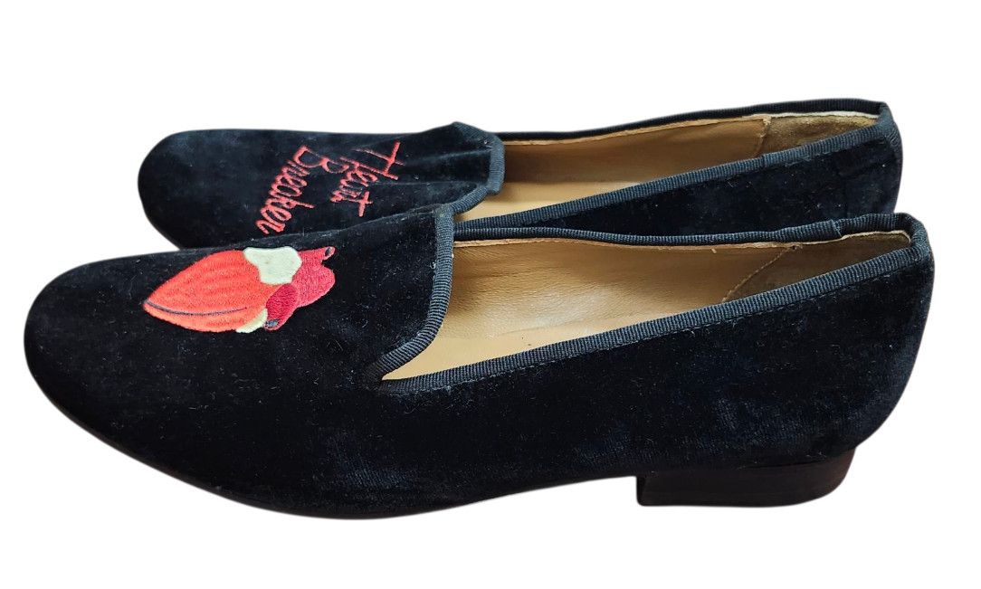 Bedwin & The Heartbreakers Velvet SMOKING SHOE HEARTBREAKER smoking shoes Loafers Size US 8 / IT 38 - 6 Thumbnail