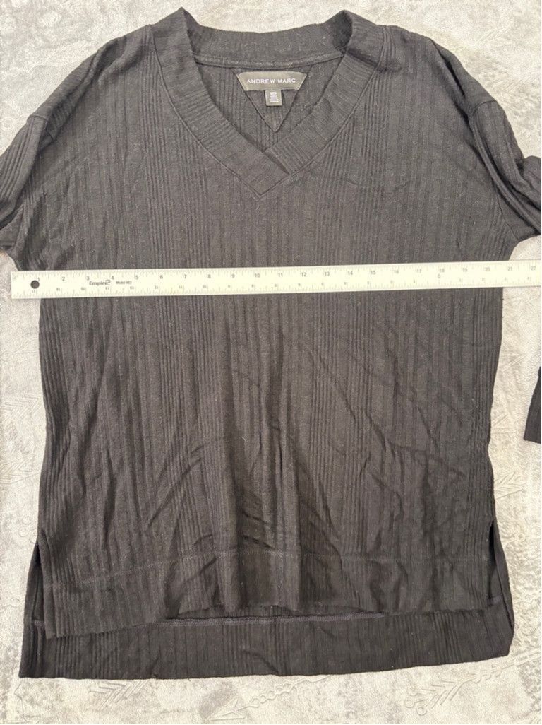 Andrew Marc Women's Andrew Marc Sweater S, Black Size XXS / US 00 / IT 34 - 3 Thumbnail