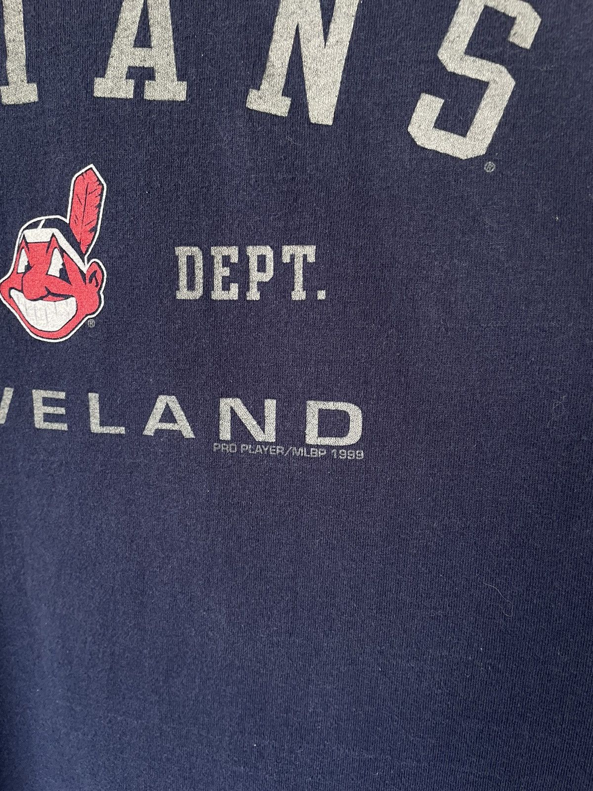 MLB Vintage 1999 Cleveland Indians MLB Boxy tee Size US XL / EU 56 / 4 - 3 Thumbnail