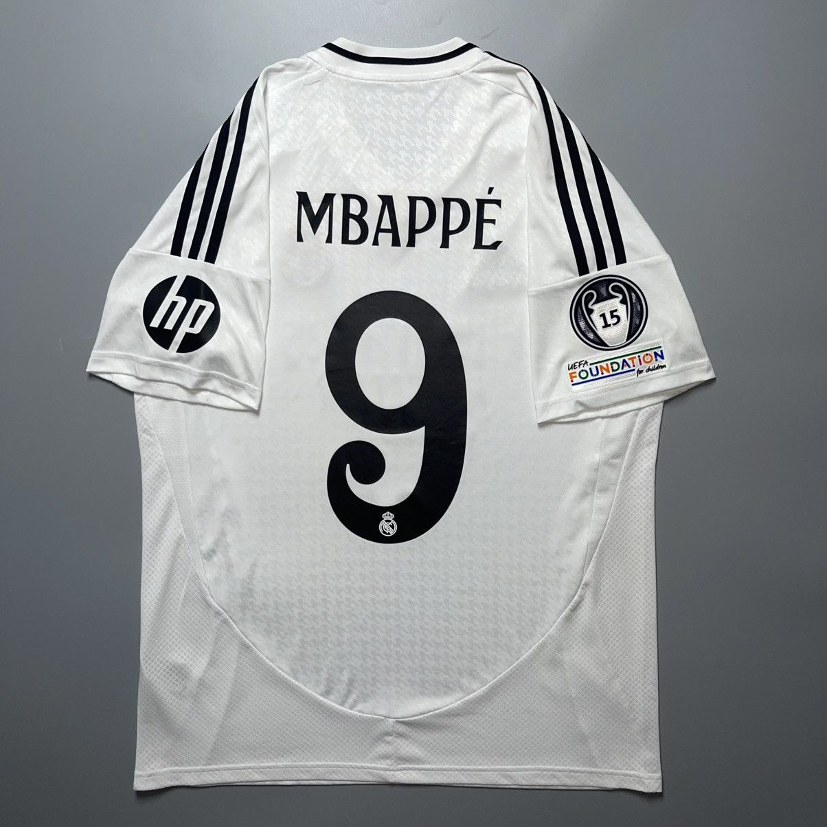 REAL MADRID ADIDAS 2024/2025 FOOTBALL HOME JERSEY #9 MBAPPE