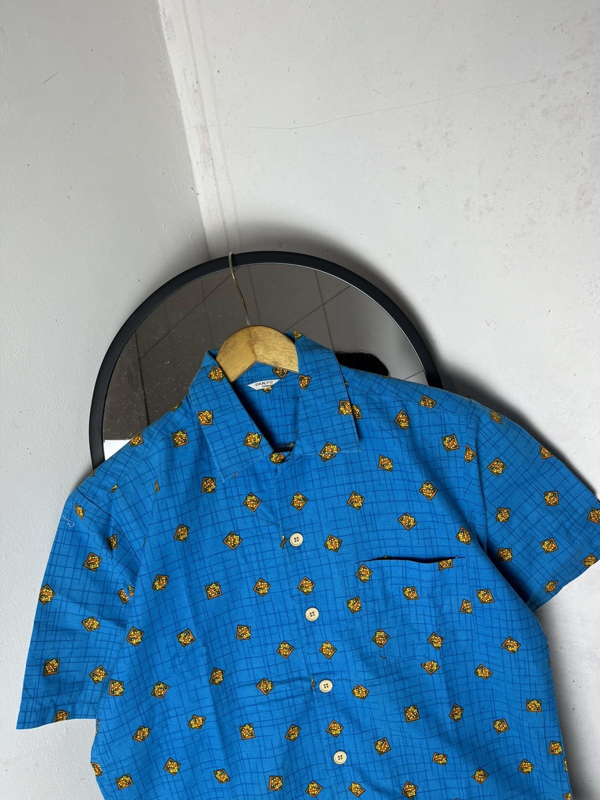 Japanese Brand kally sakigawa designer open collar baroque /versace/prada Size US M / EU 48-50 / 2 - 3 Thumbnail