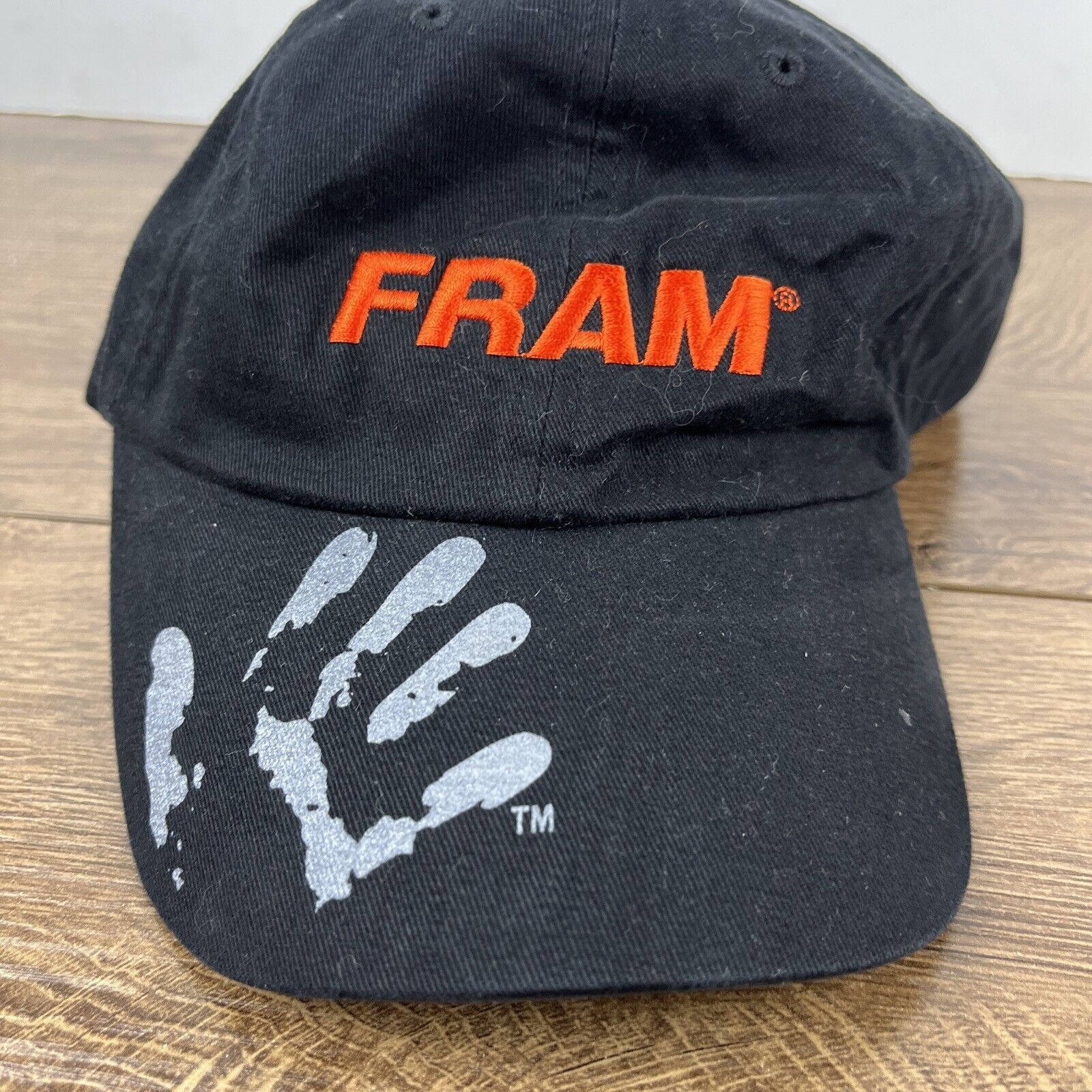 Other FRAM Hat FRAM Baseball Black Hat Adjustable Adult Size Hat B Size ONE SIZE - 7 Thumbnail