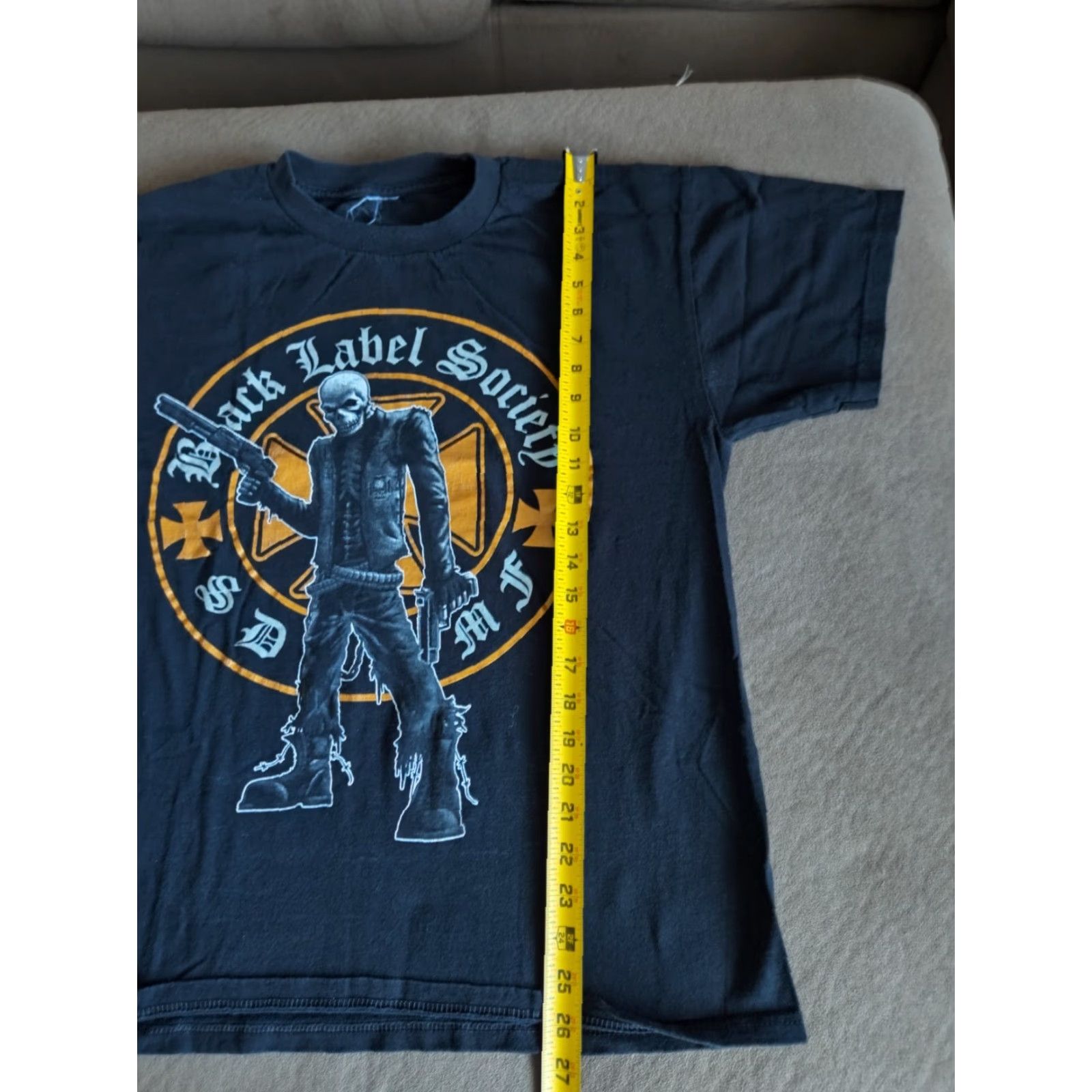 Vintage VINTAGE Tennessee River Shirt Men L Black Graphic Tee Y2K SDMF Logo 2000s Grunge Rockabilly Music Measurements Included Size US L / EU 52-54 / 3 - 3 Thumbnail
