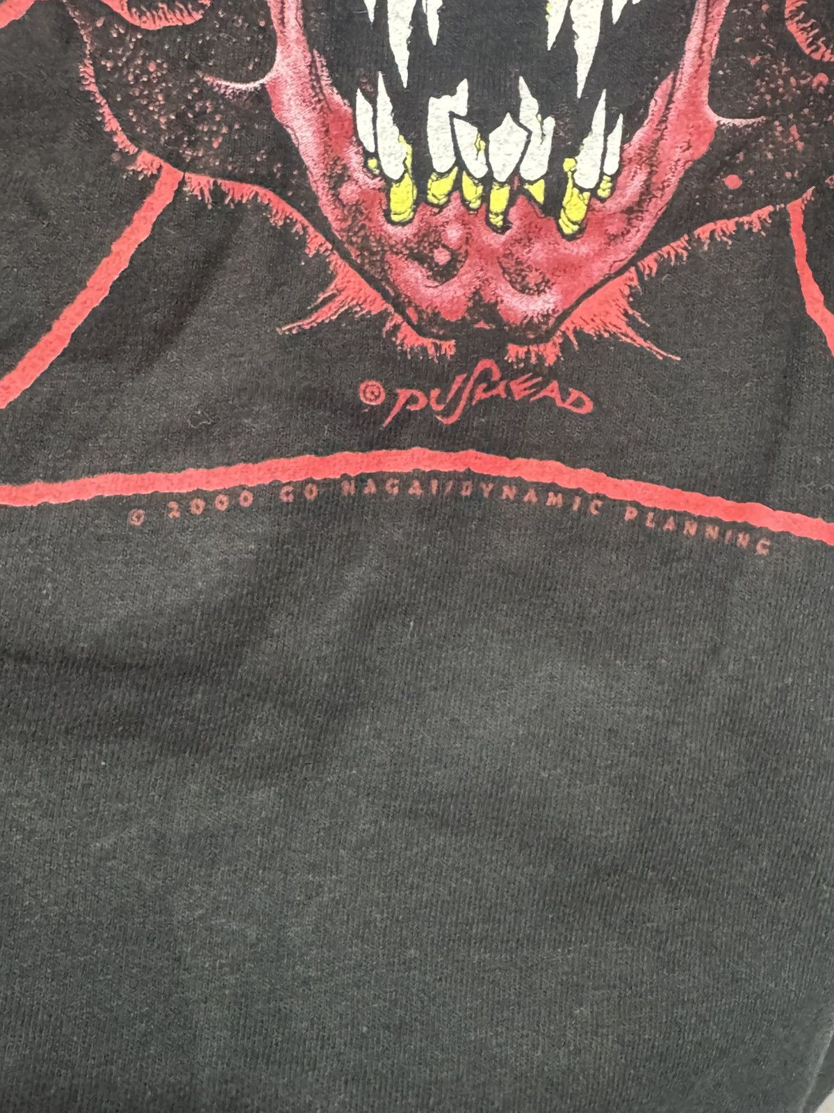 Anime deadstock - DEVILMAN x PUSHHEAD giant tag made in usa Size US S / EU 44-46 / 1 - 4 Thumbnail