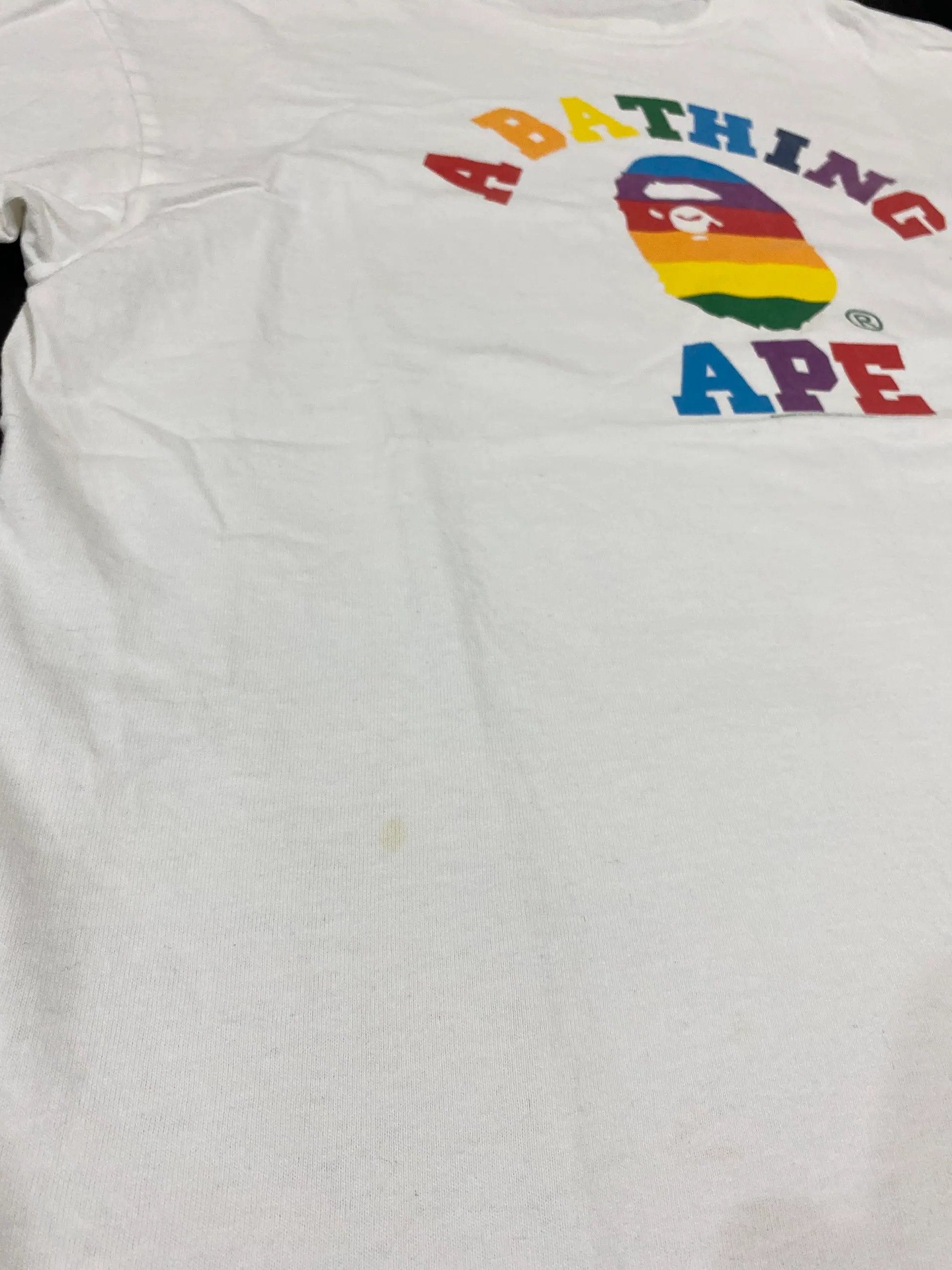 Bape College Logo Tee Size US L / EU 52-54 / 3 - 3 Thumbnail