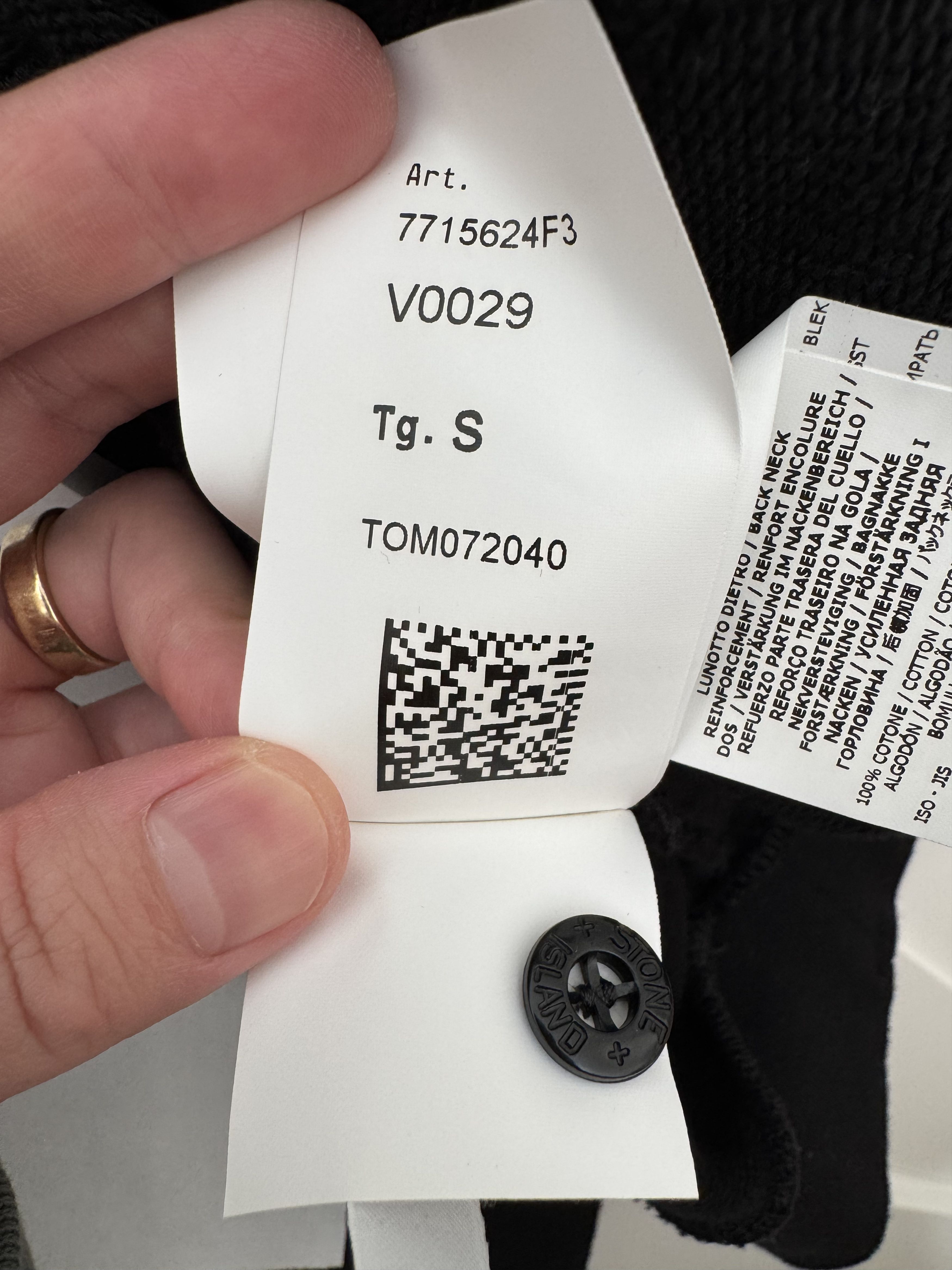 Stone Island Stone Island Ghost Zip Jersey Jacket Size US S / EU 44-46 / 1 - 7 Thumbnail