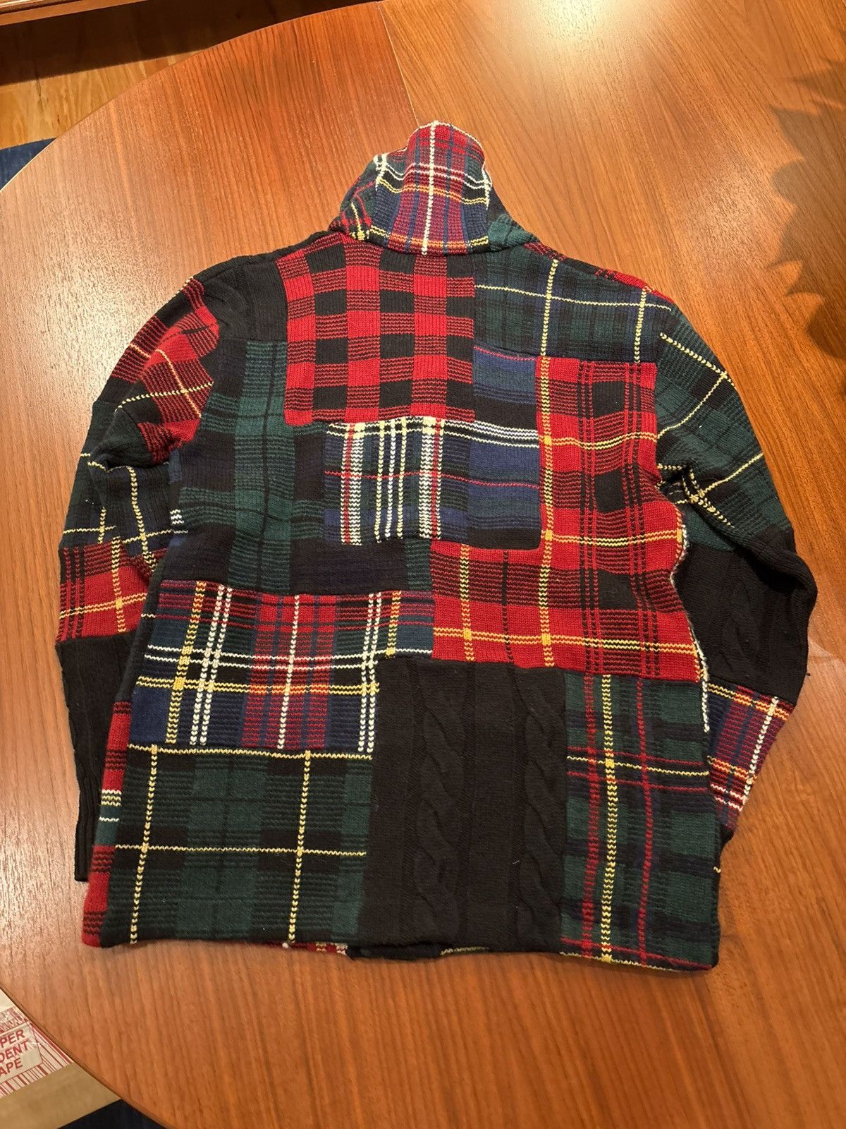 Polo Ralph Lauren POLO RALPH LAUREN PATCHWORK CARDIGAN SMALL Size US S / EU 44-46 / 1 - 6 Thumbnail