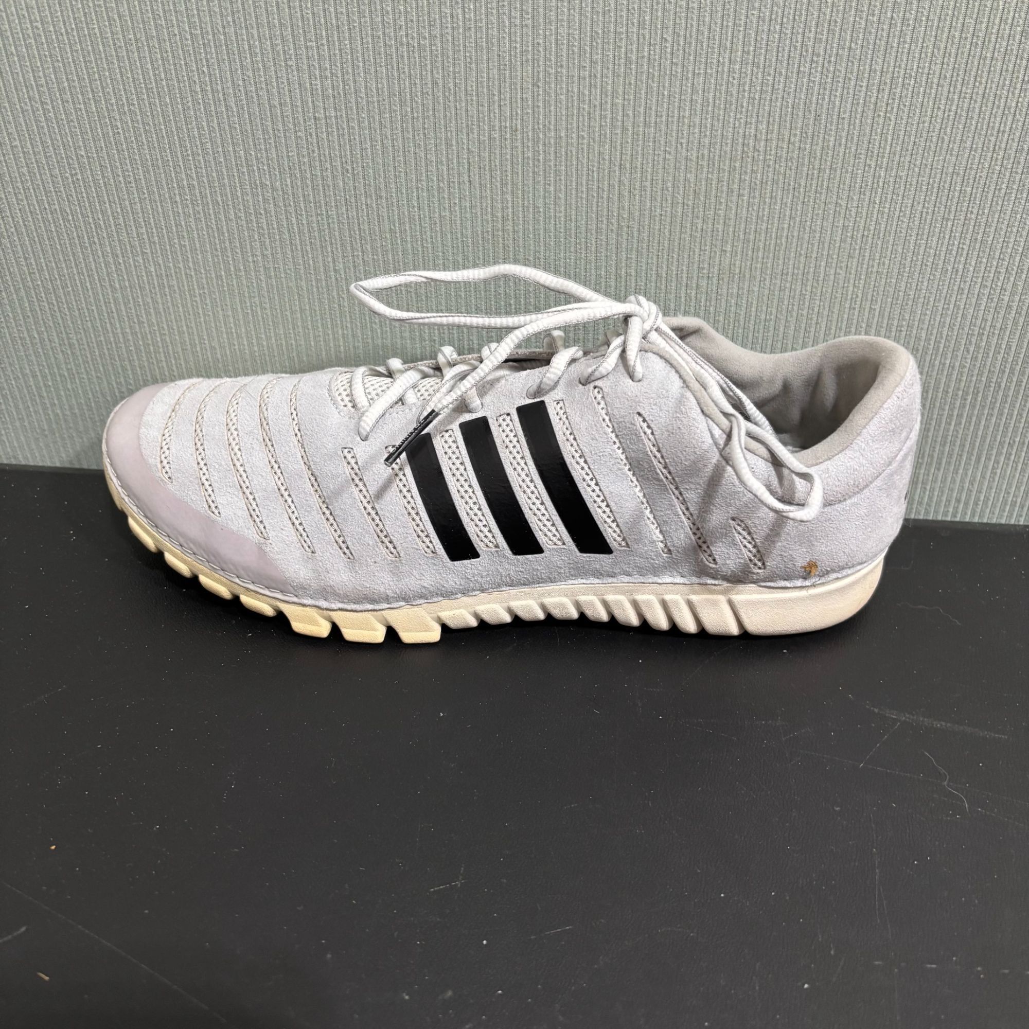 Adidas Adidas Men’s Lace‑Up Athletic Shoes ART G17898 White/Black S Size US 11 / EU 44 - 8 Thumbnail