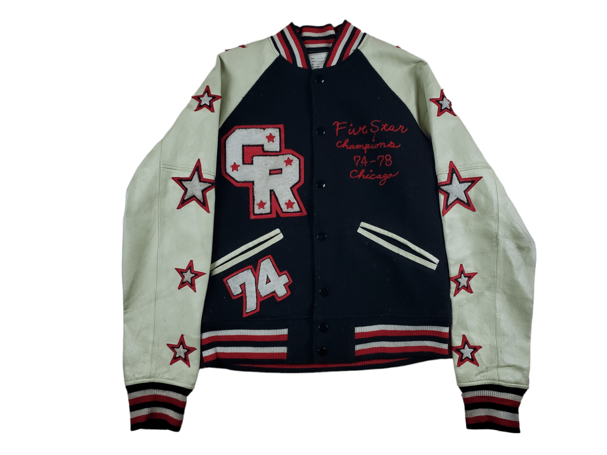 Vintage Vintage Varsity Basketball 5 Star Champion 74 Size US M / EU 48-50 / 2 - 2 Thumbnail