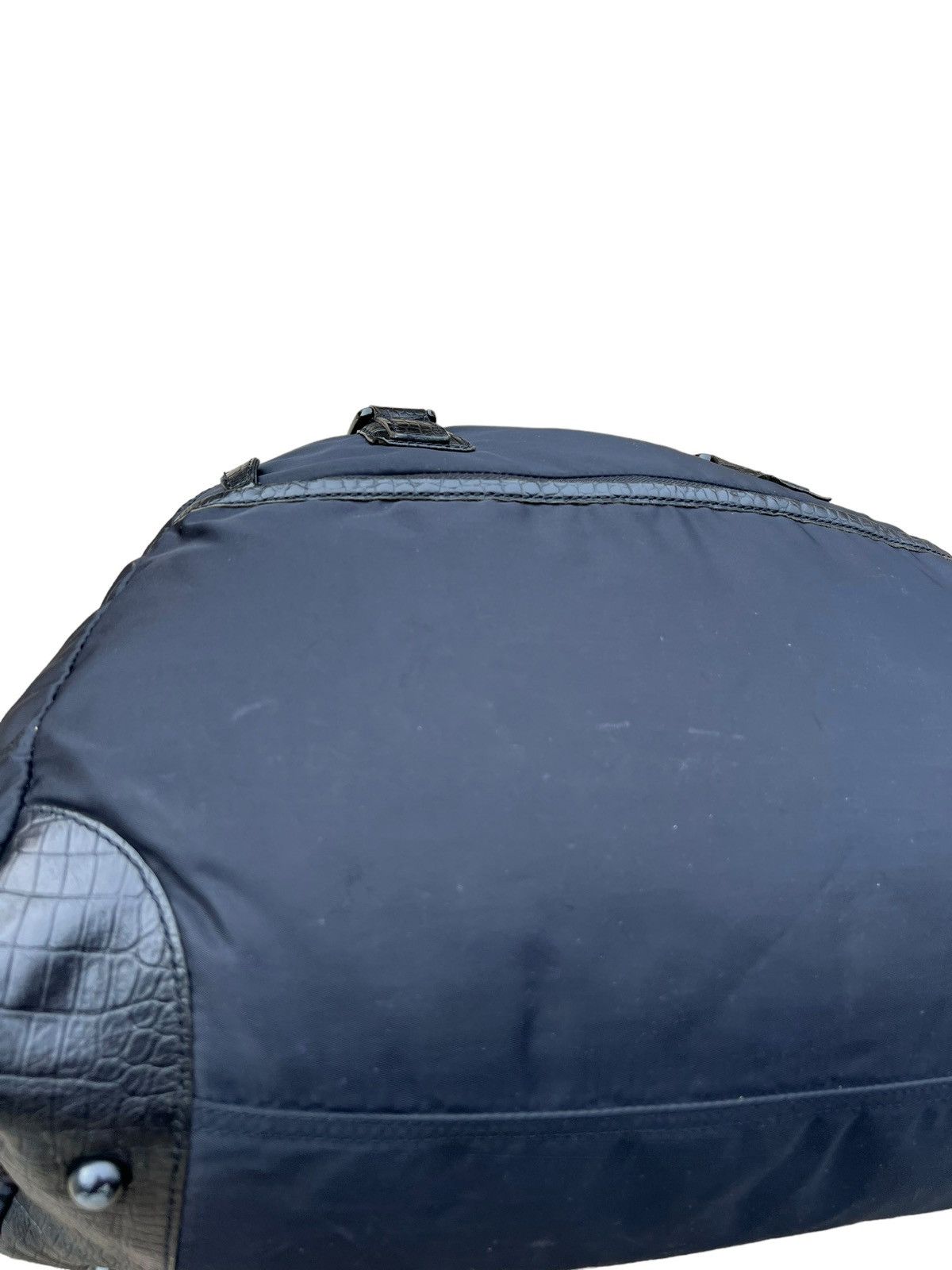 Yohji Yamamoto Vintage 2000s Yohji Yamamoto Y’saccs Huge Handle Bag Size ONE SIZE - 10 Thumbnail