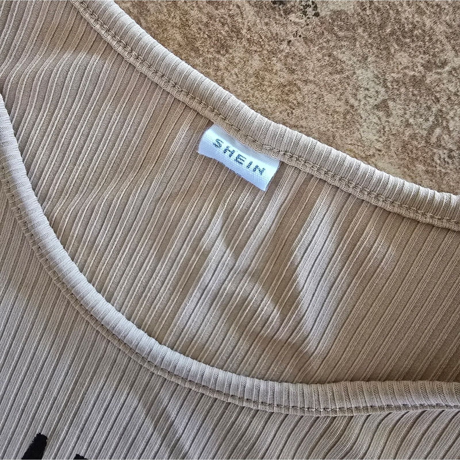 Shein Nude | SHEIN | Los Angeles Cropped Tank Size XS / US 0-2 / IT 36-38 - 3 Thumbnail
