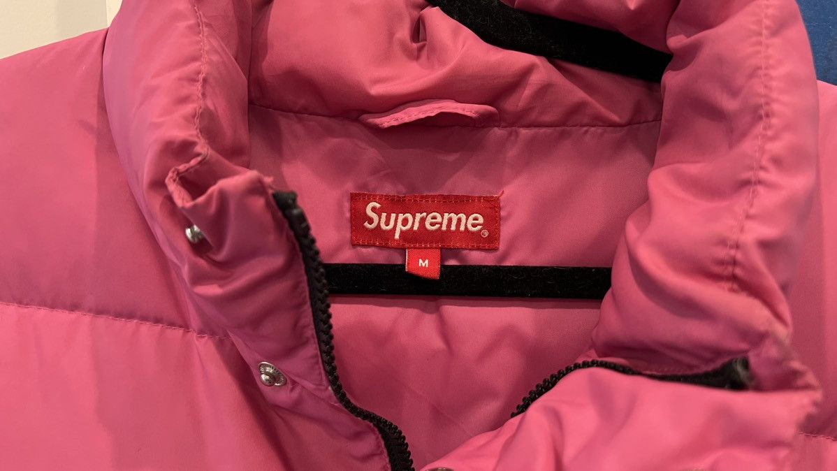 Supreme Gradient Puffy Jacket Pink Spring Summer 2018