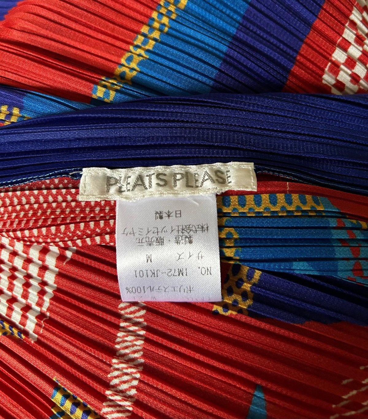 Pleats Please Issey Miyake Poncho Pop Art Issey Miyake Pleats Please Size S / US 4 / IT 40 - 9 Thumbnail